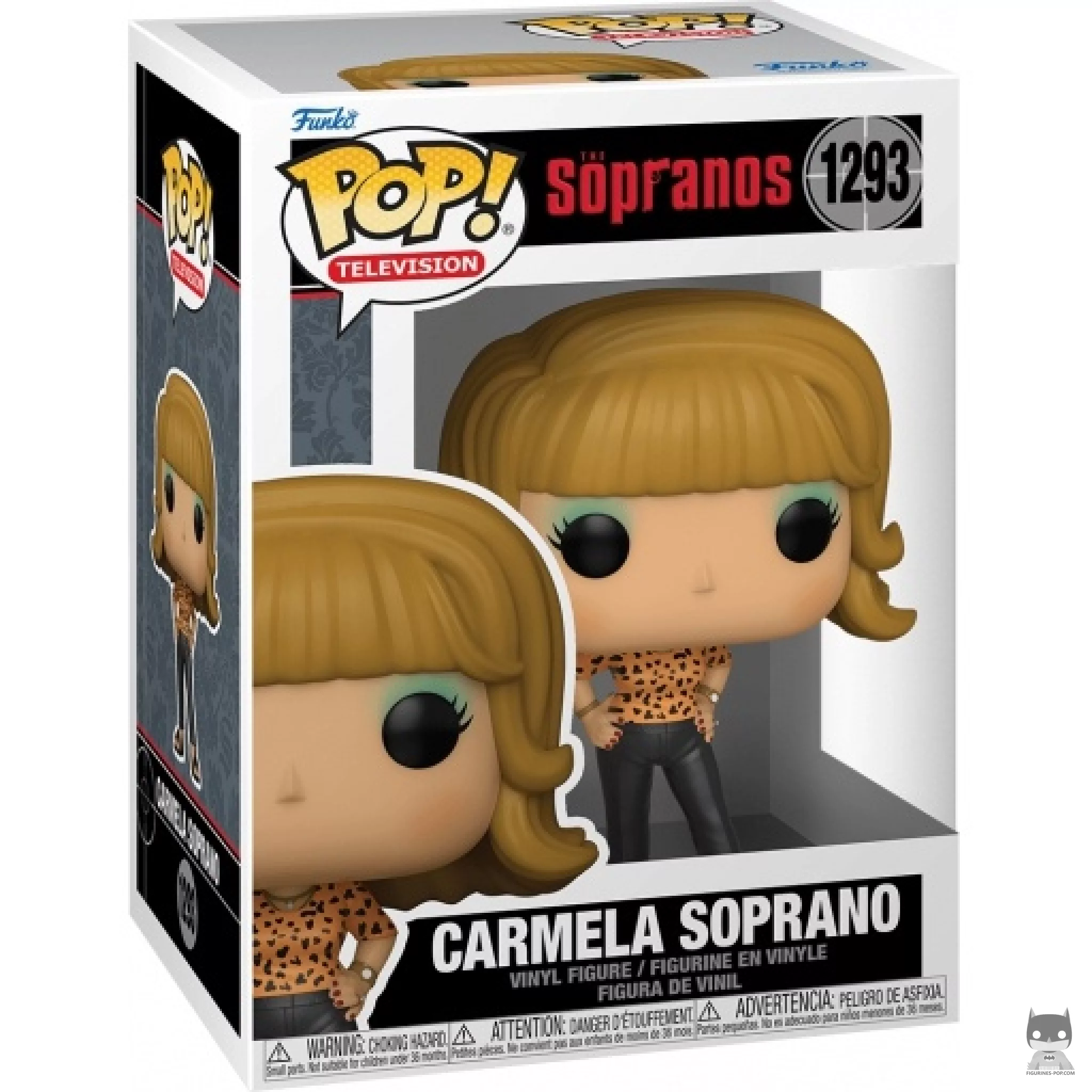 Carmela Soprano Funko Pop! figure in its box