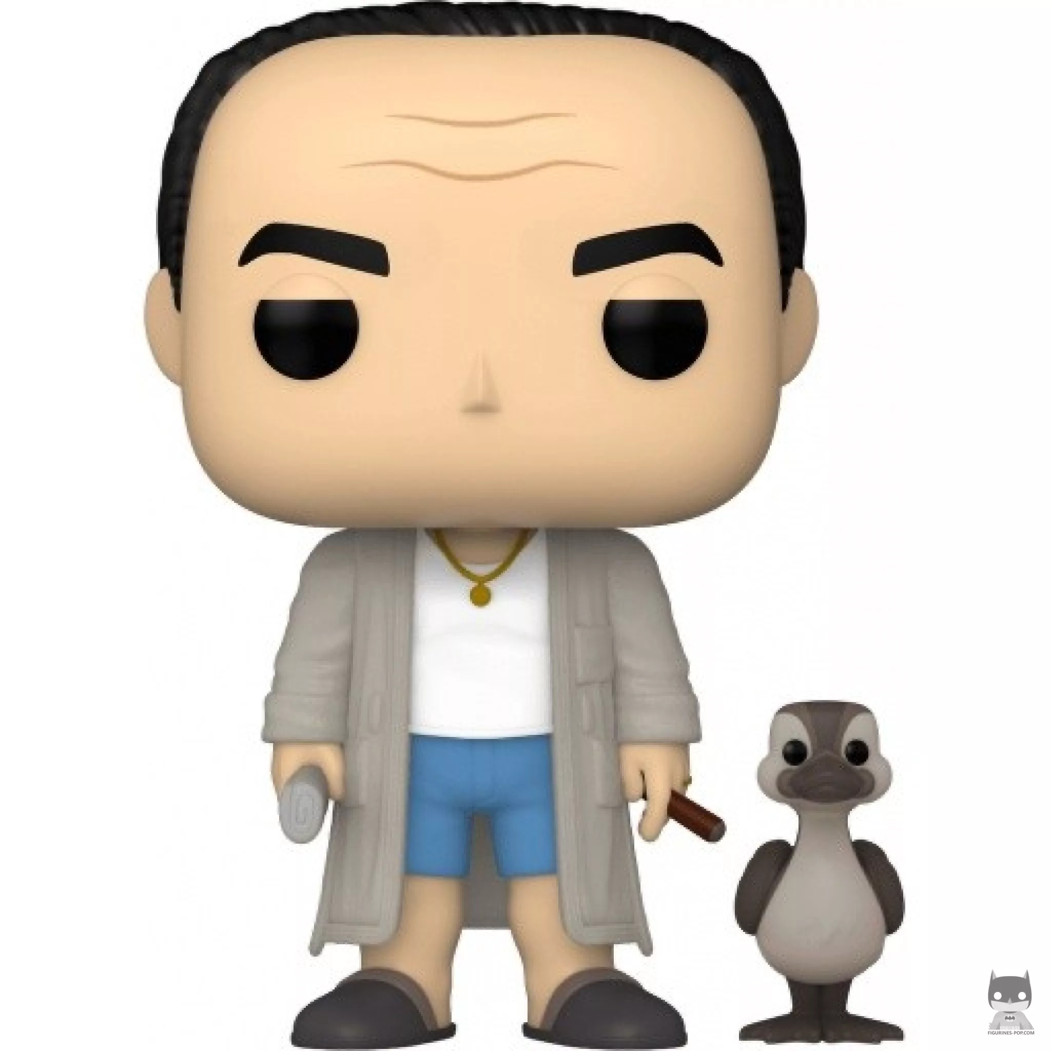Tony Soprano with Duck Funko Pop! figure (The Sopranos)