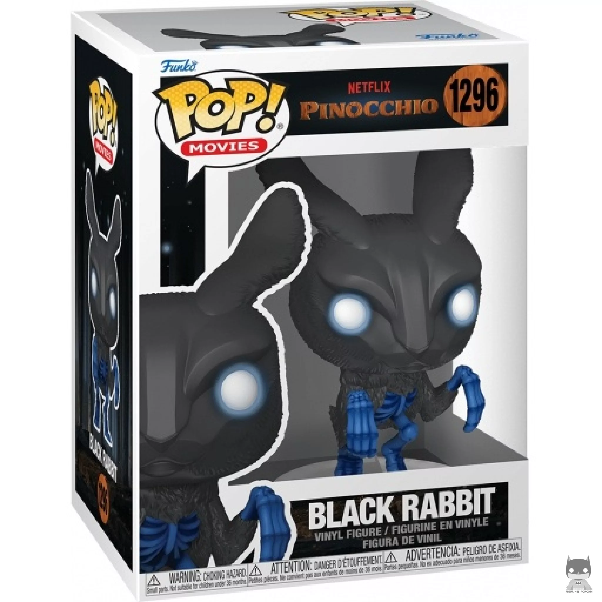 Black Rabbit Funko Pop! figure in its box