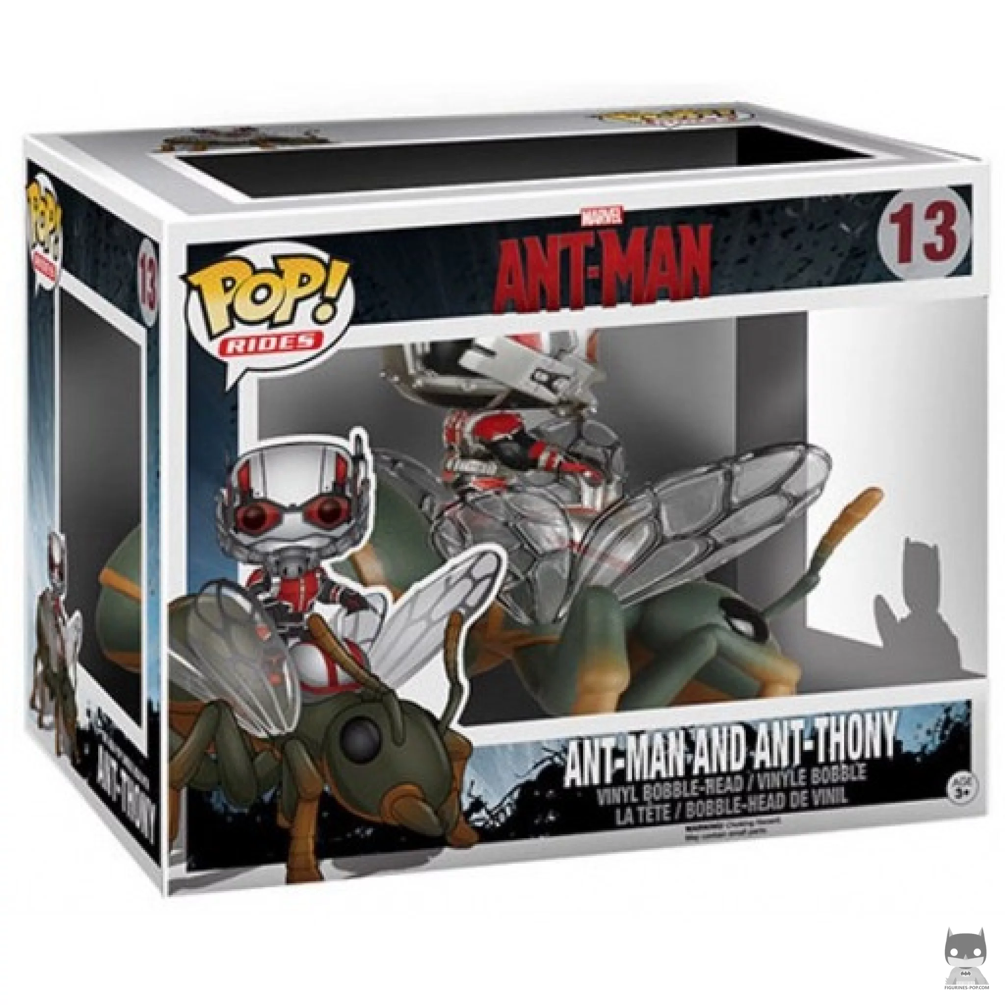 Ant-Man with Ant-thony Funko Pop! figure in its box