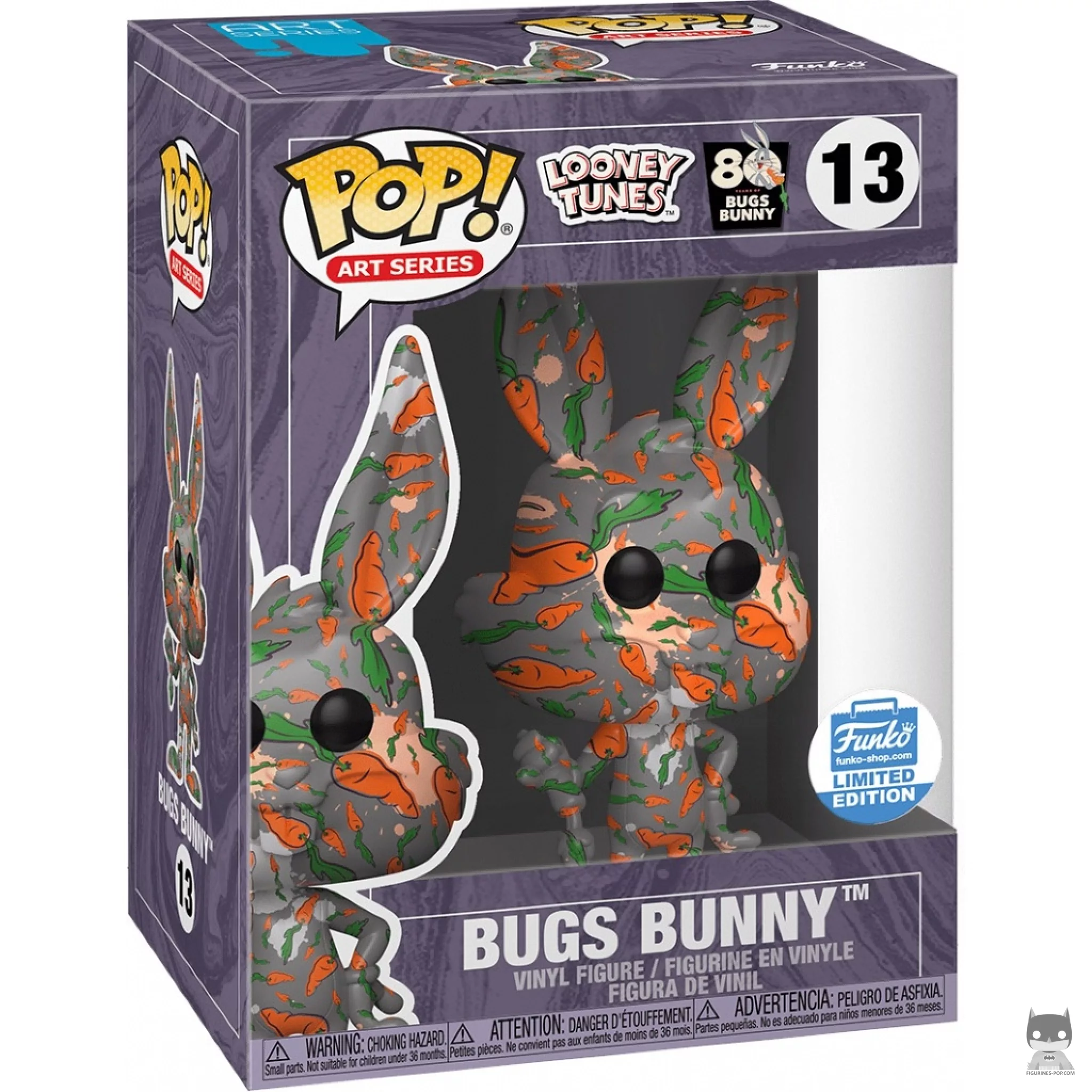 Bugs Bunny Funko Pop! figure in its box