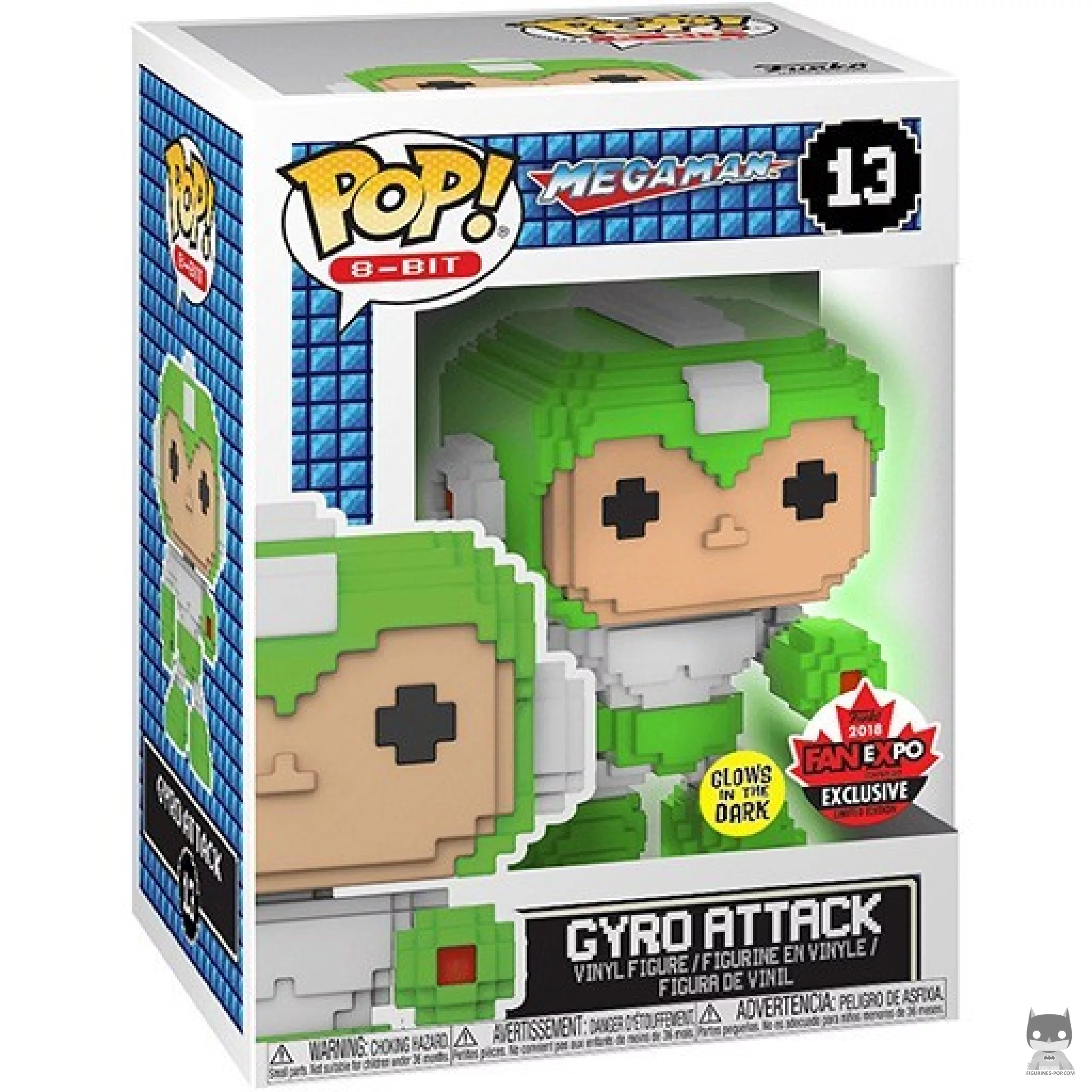 Mega Man (Gyro Attack) Funko Pop! figure in its box