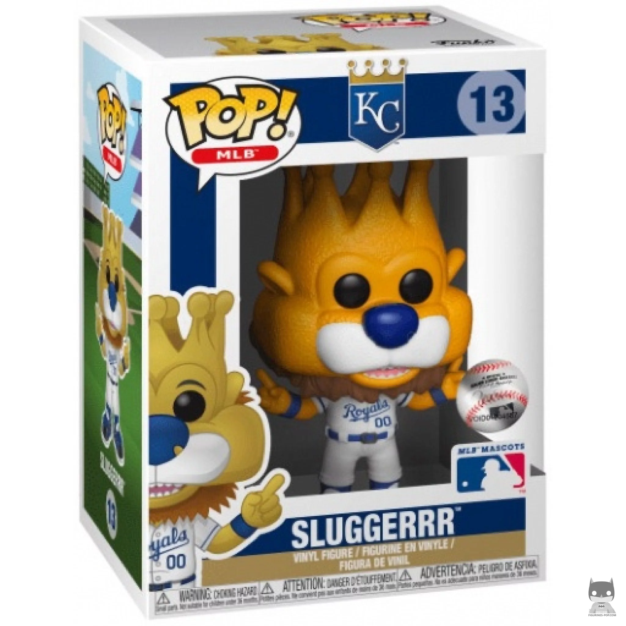 Sluggerrr Funko Pop! figure in its box