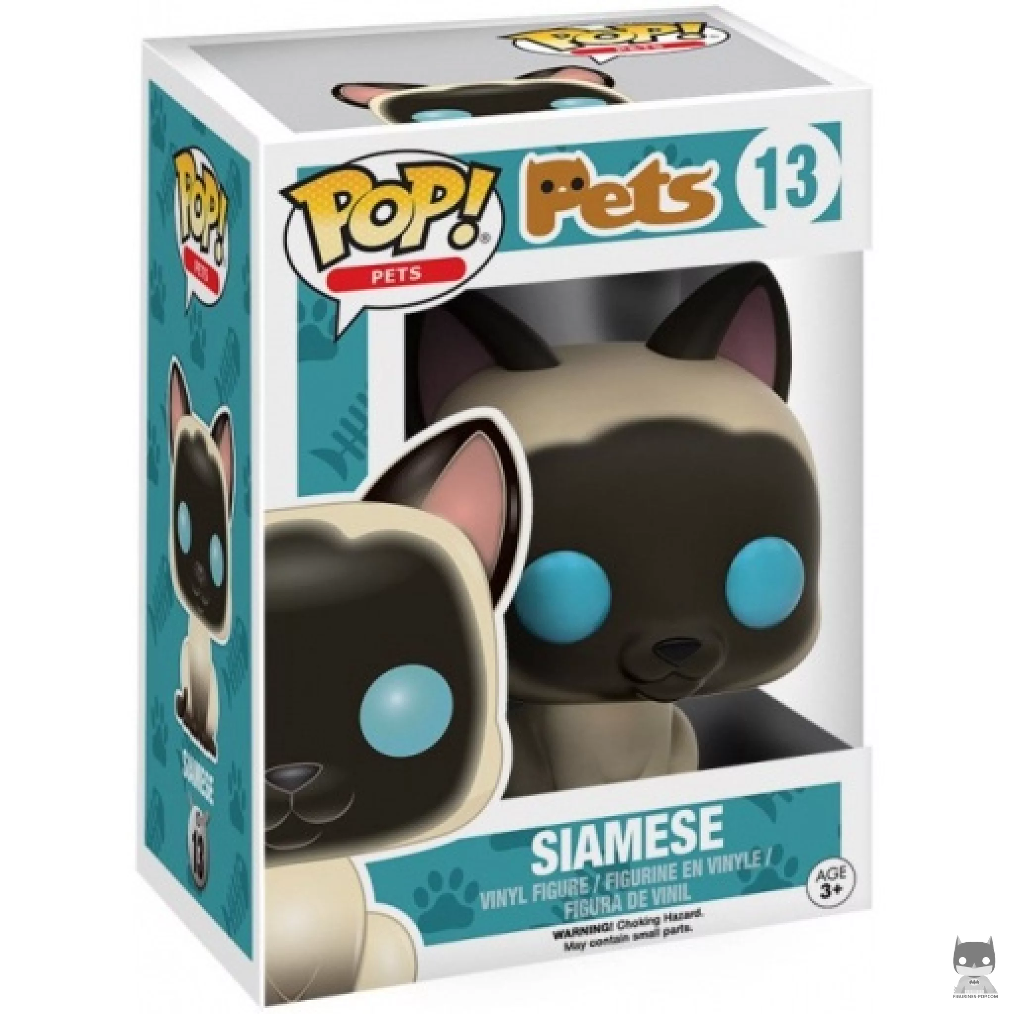 Siamese Funko Pop! figure in its box