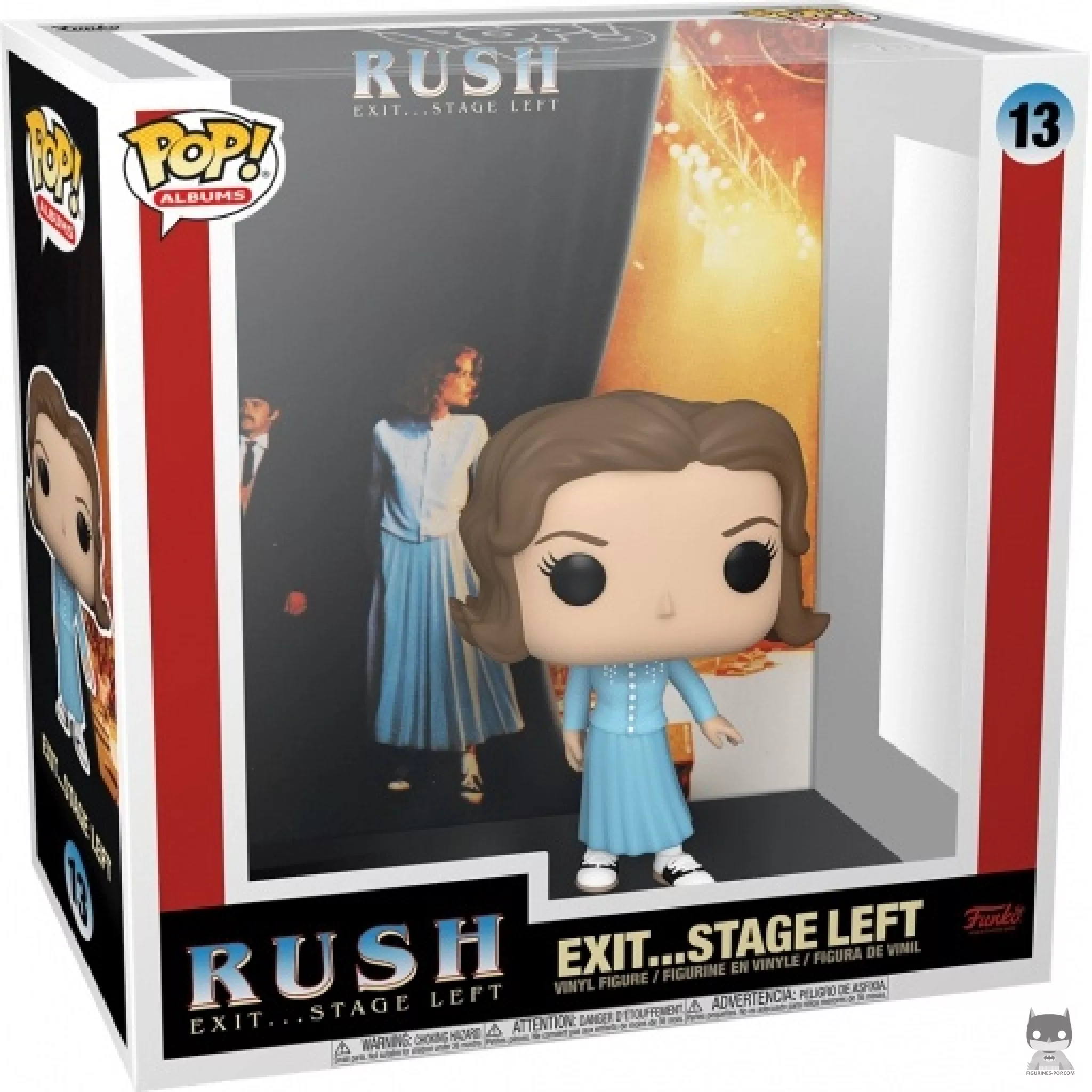 Rush : Exit...Stage Left Funko Pop! figure in its box