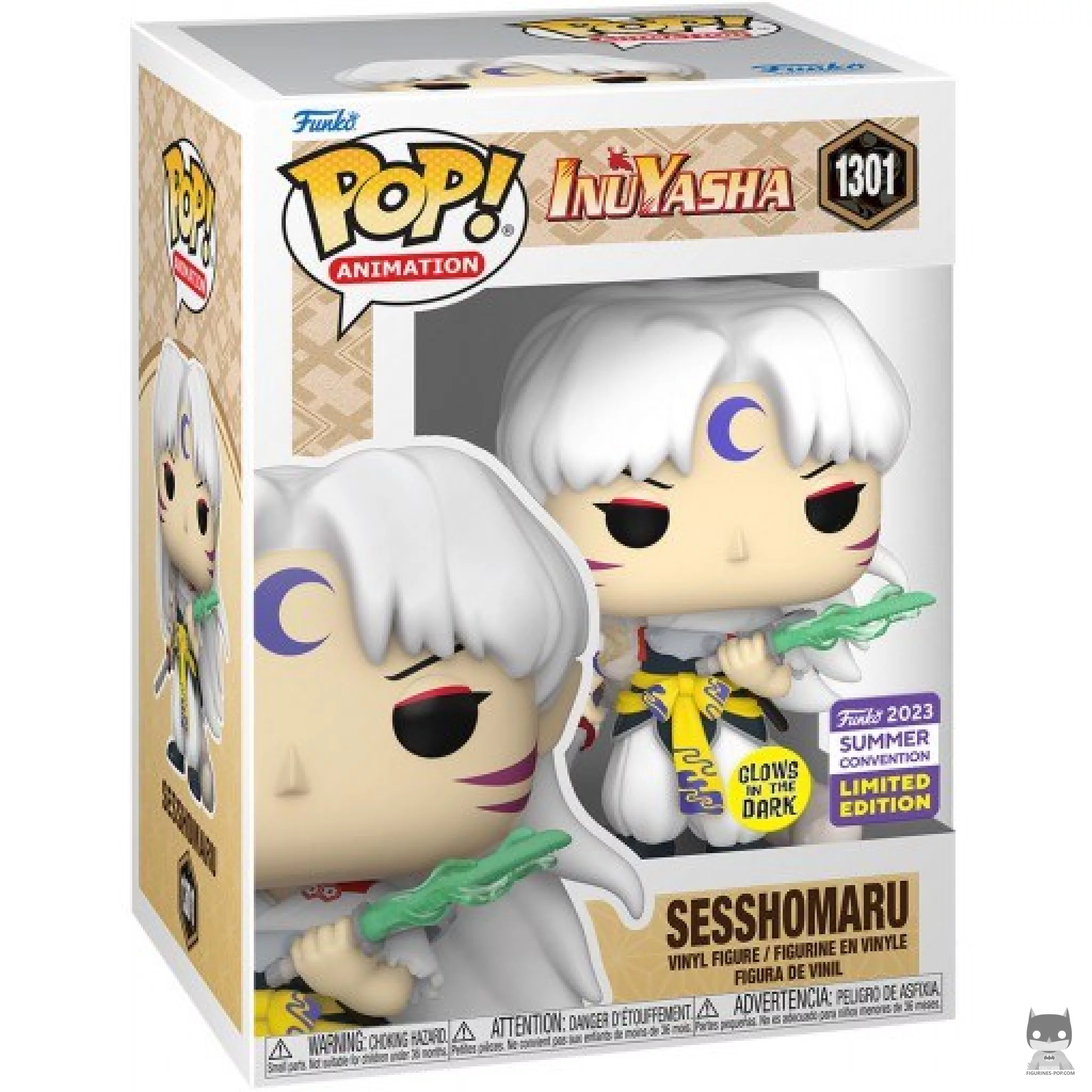 Sesshômaru (Glow in the Dark) Funko Pop! figure in its box