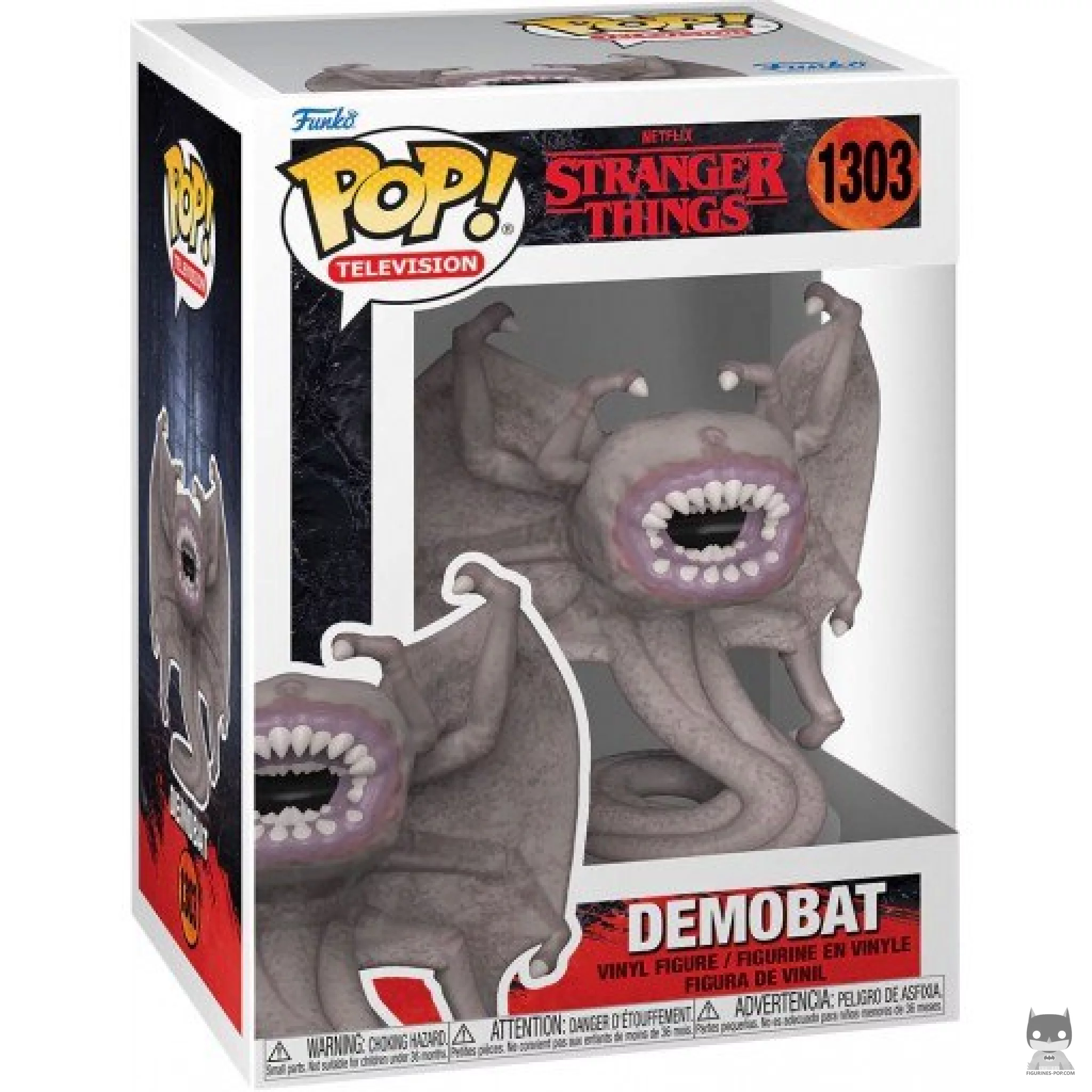 Demobat Funko Pop! figure in its box