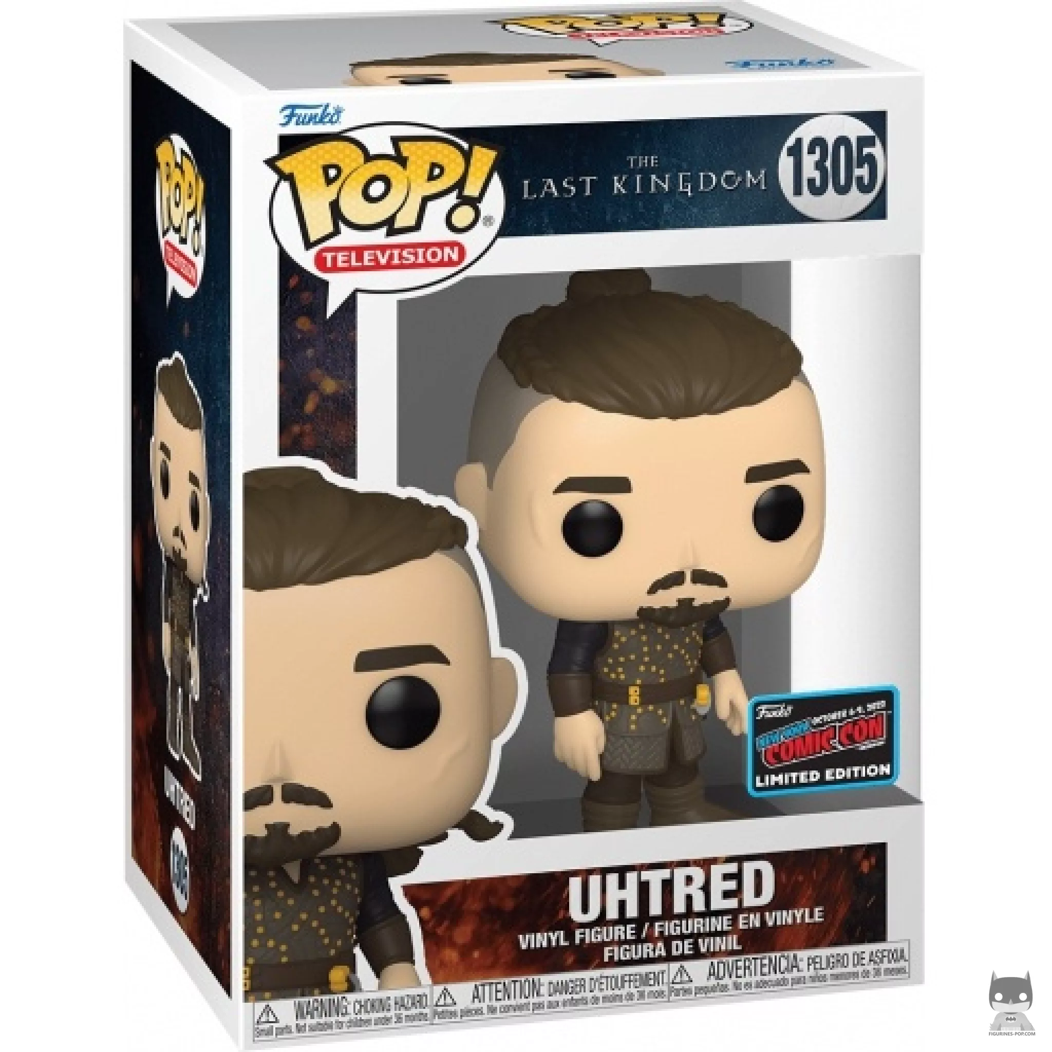 Uhtred Funko Pop! figure in its box