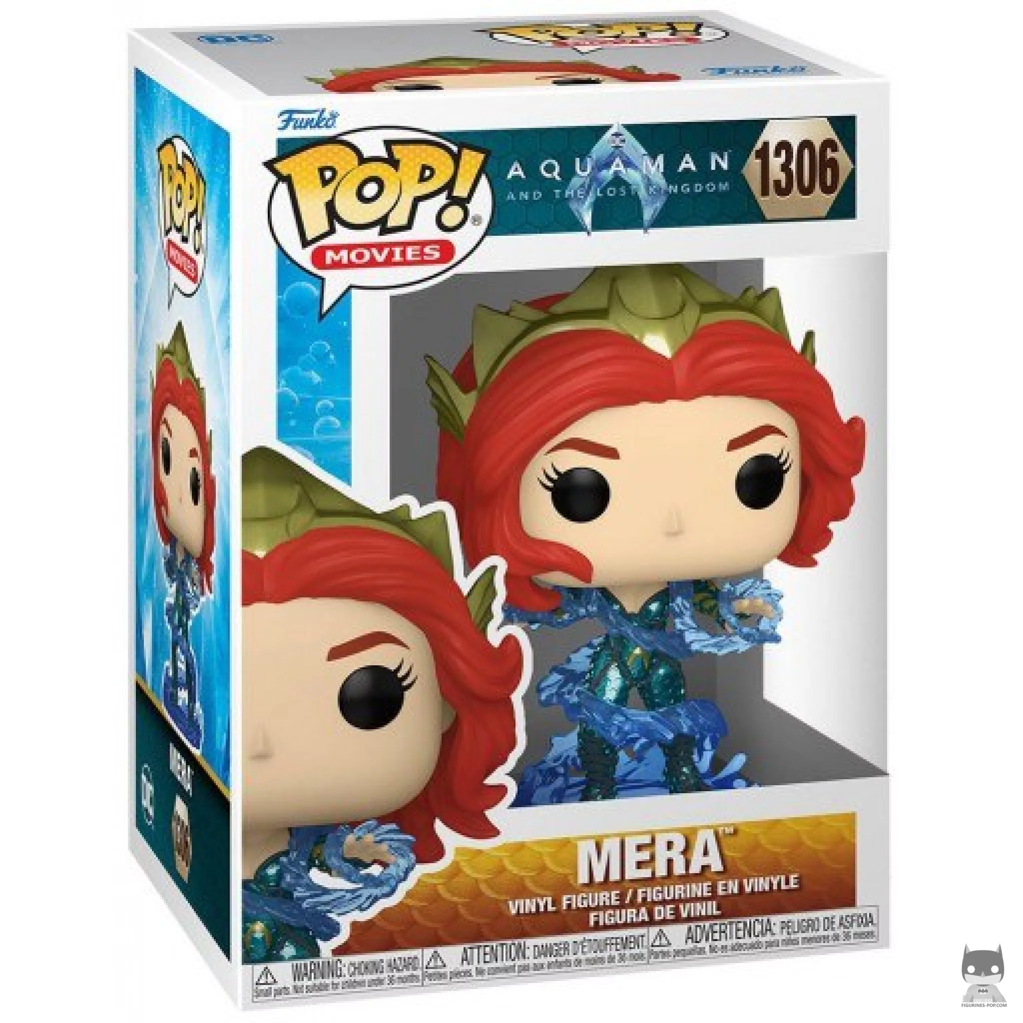 Mera Funko Pop! figure in its box