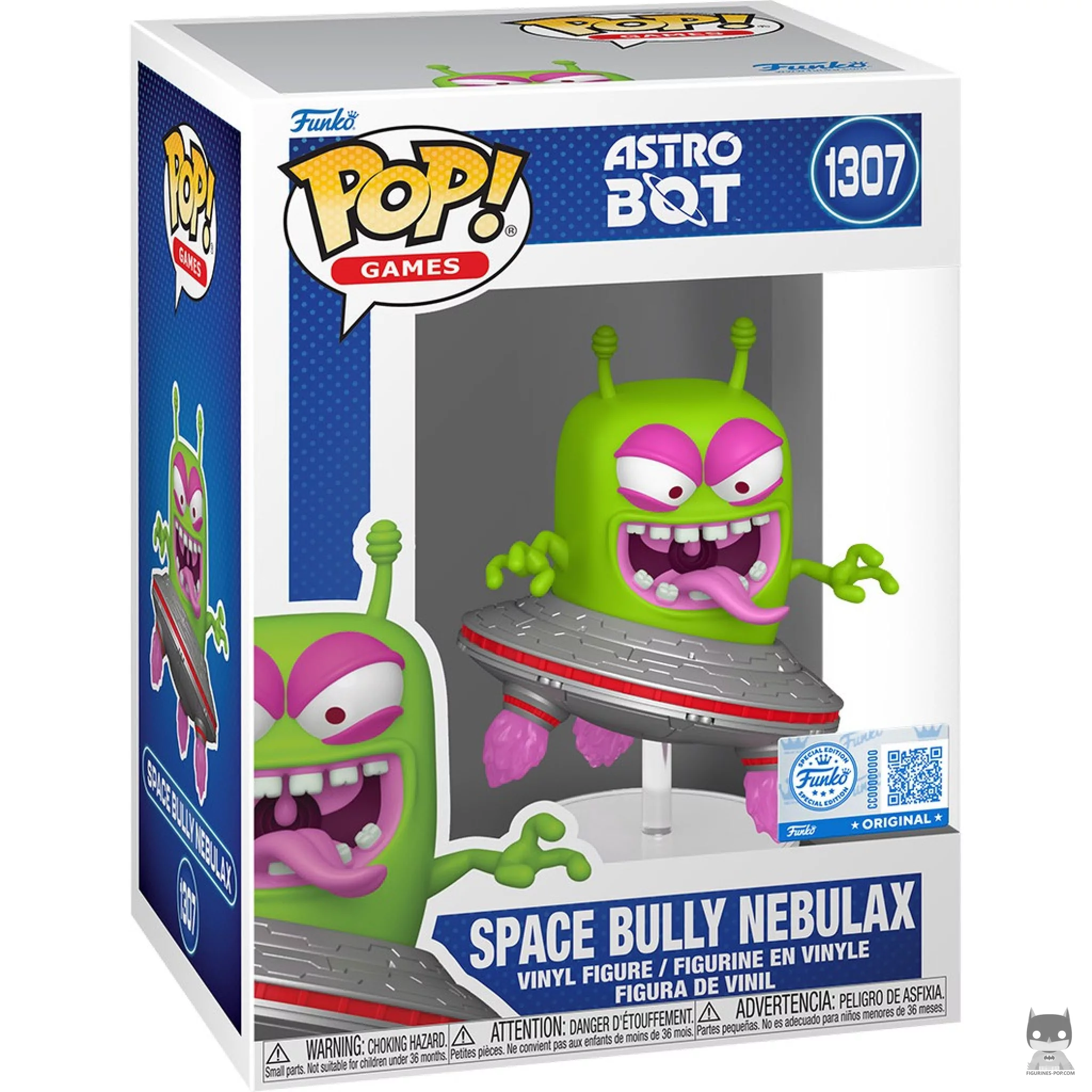 Space Bully Nebulax Funko Pop! figure in its box