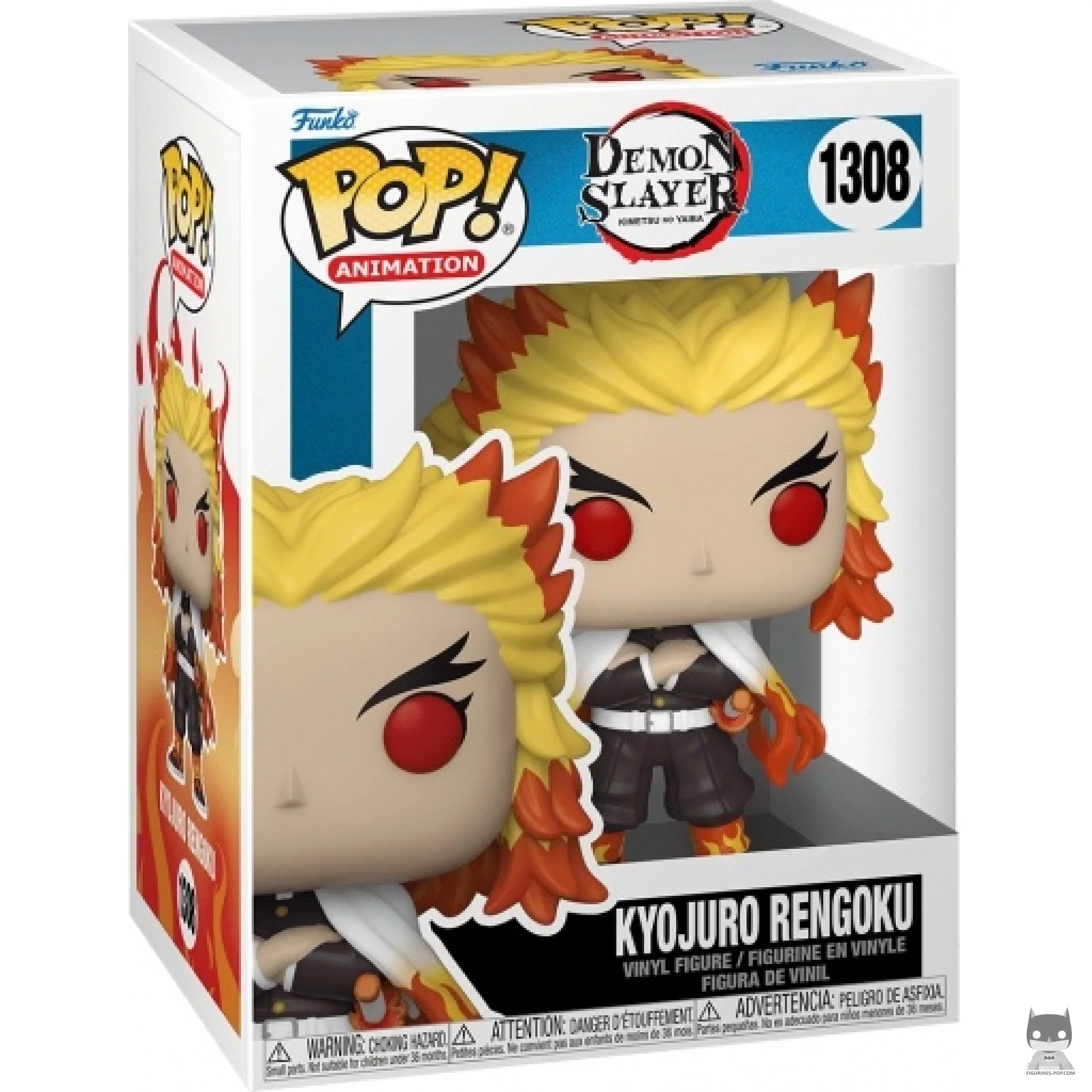 Kyojuro Rengoku Funko Pop! figure in its box