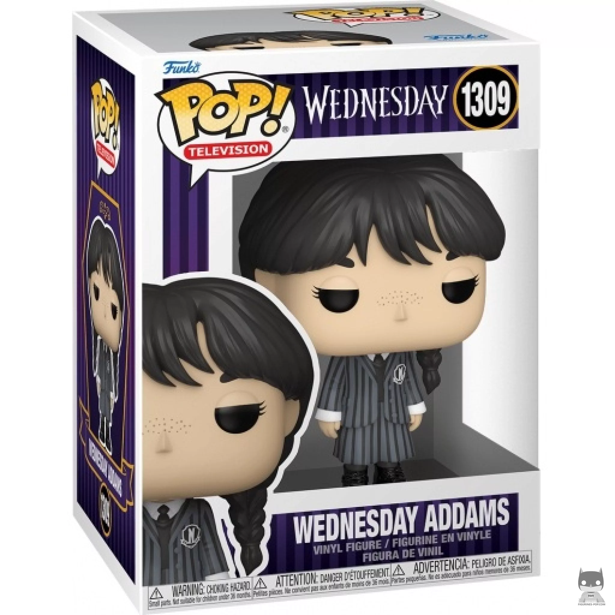 Wednesday Addams Funko Pop! figure in its box