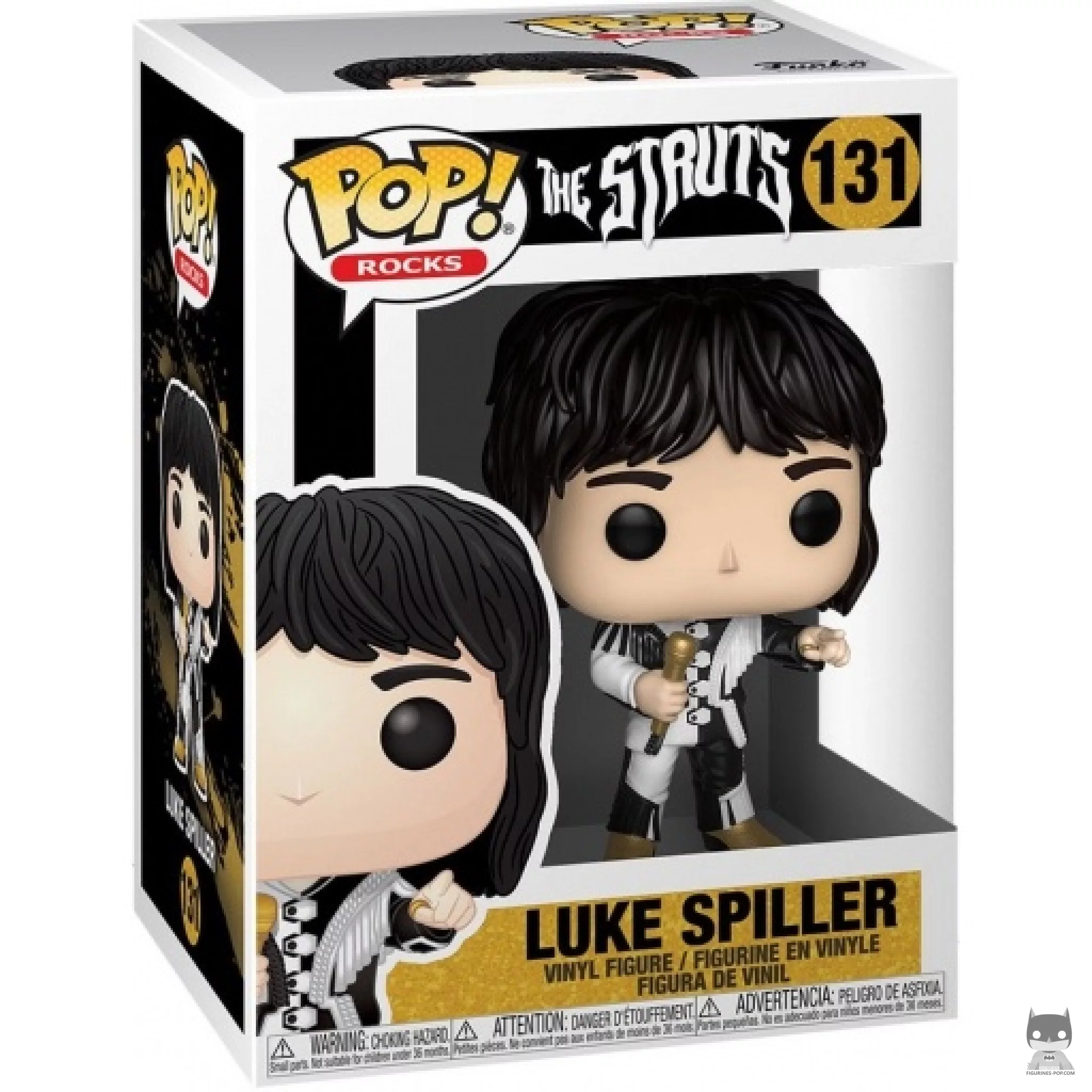 Luke Spiller Funko Pop! figure in its box