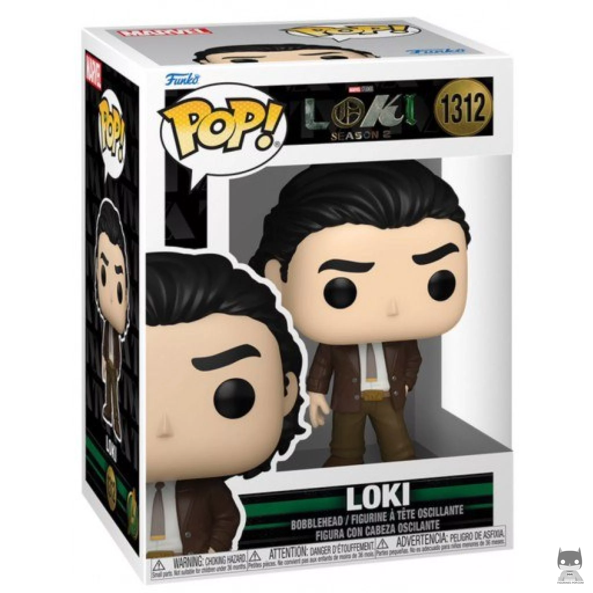 Loki Funko Pop! figure in its box