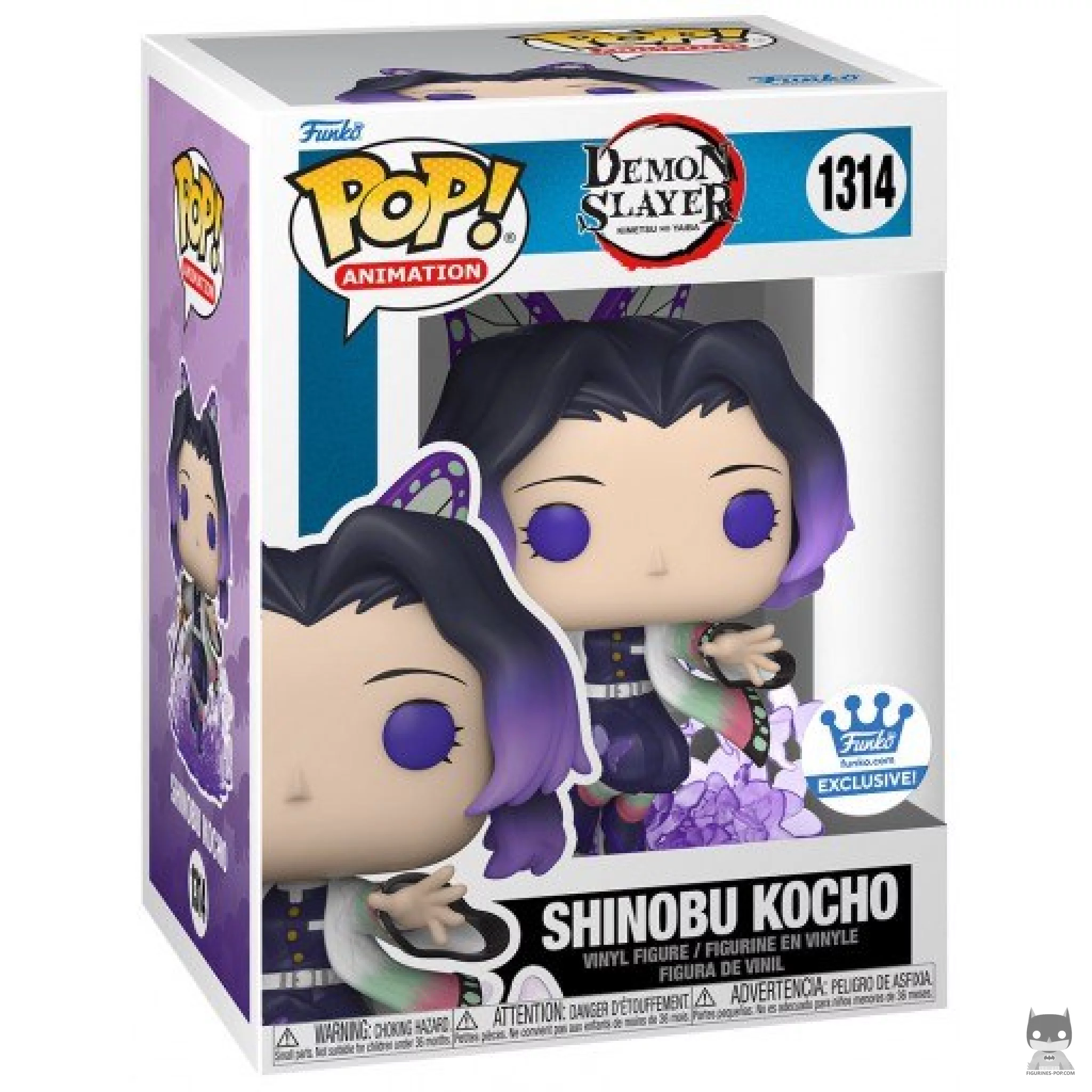 Shinobu Kocho Funko Pop! figure in its box