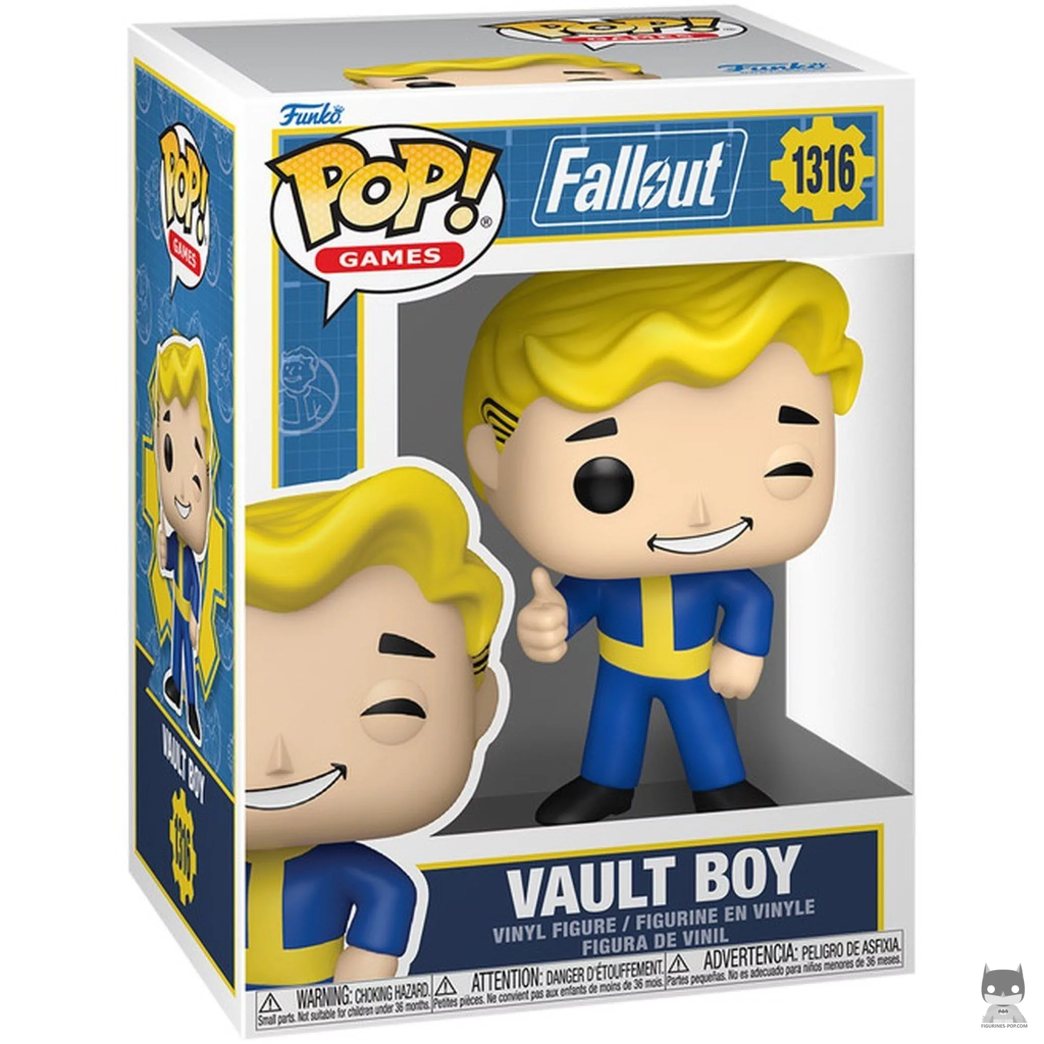 Vault Boy Funko Pop! figure in its box