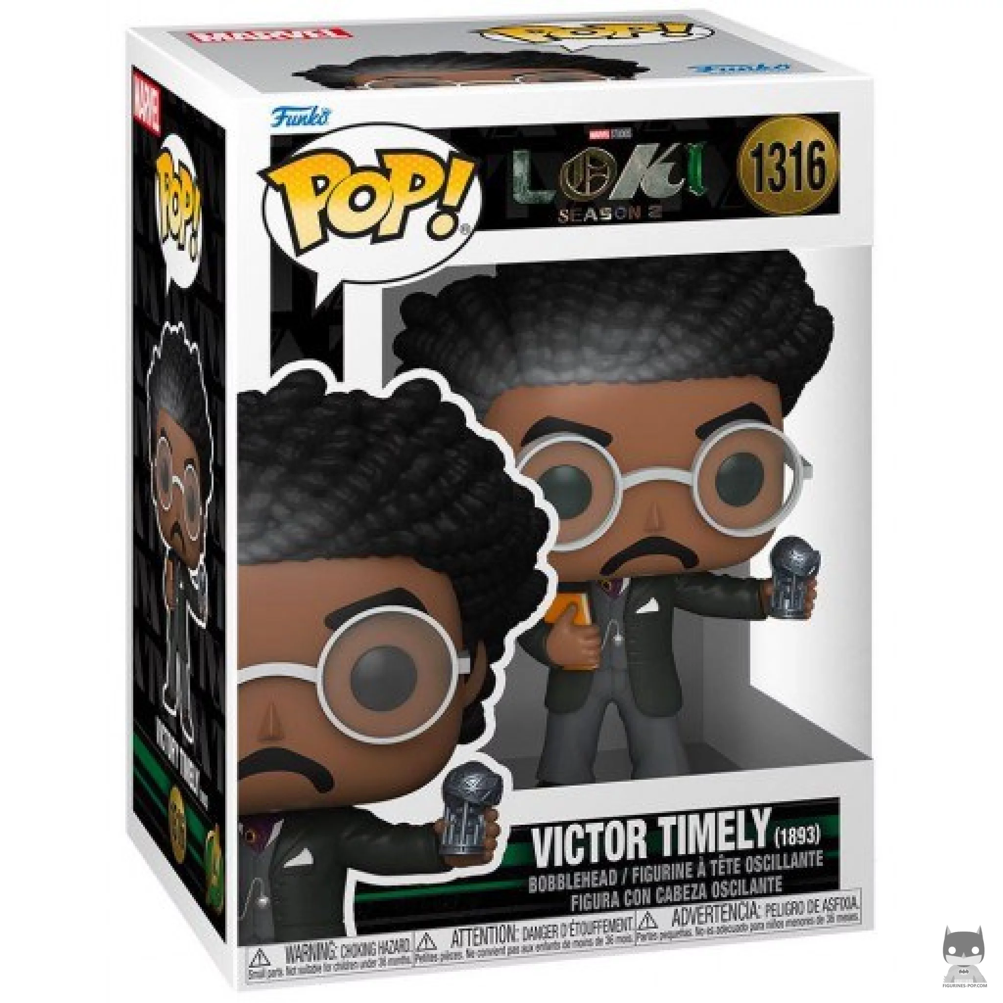 Victor Timely (1893) Funko Pop! figure in its box