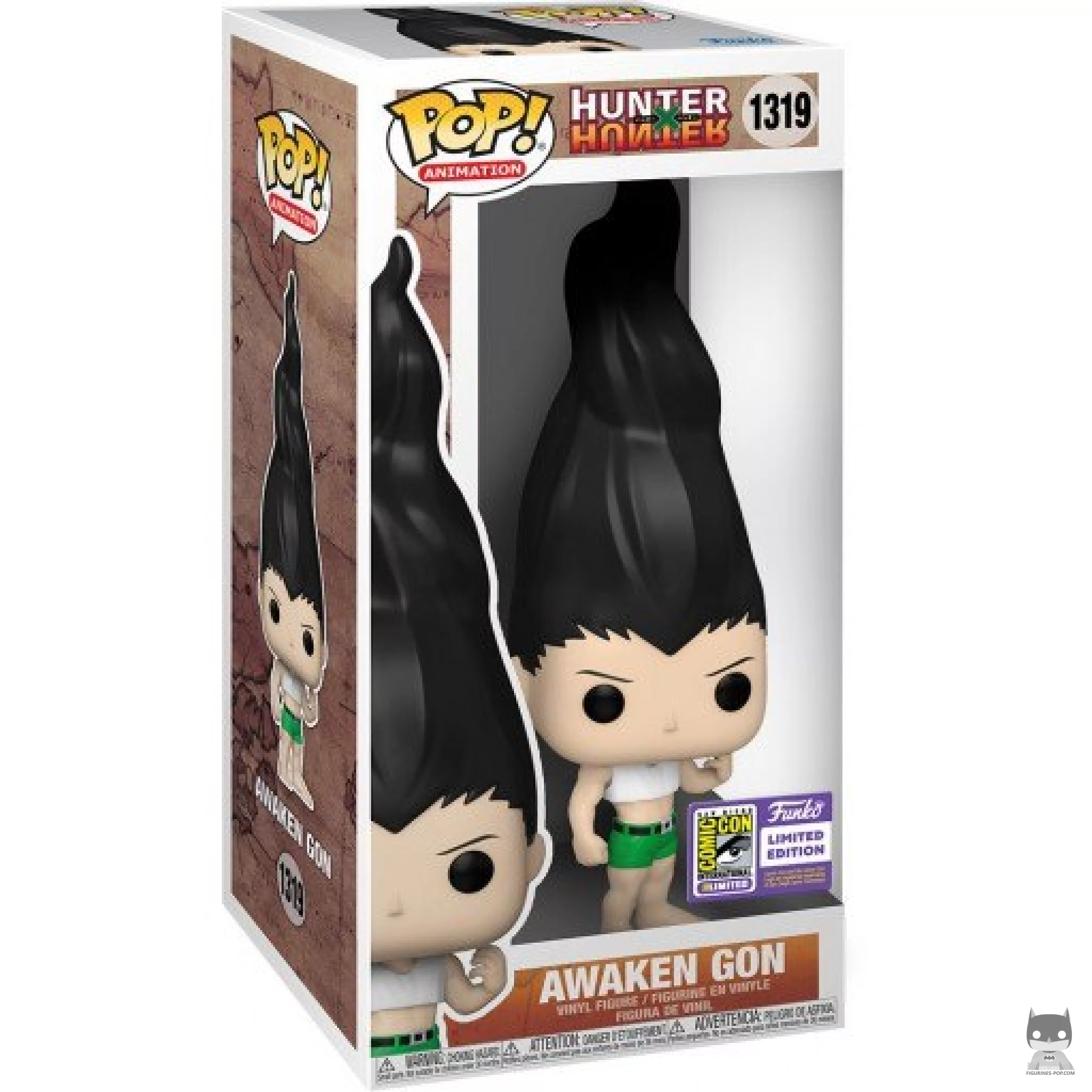 Awaken Gon Funko Pop! figure in its box