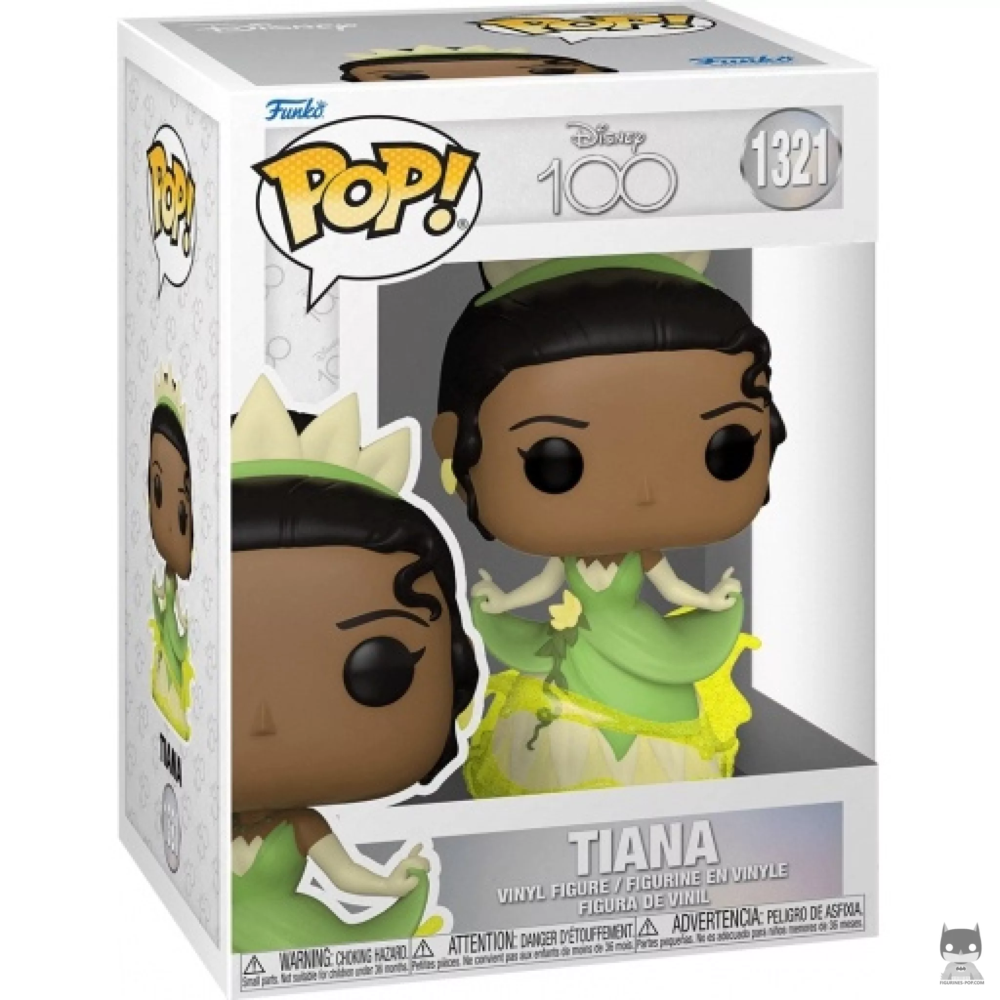 Tiana Funko Pop! figure in its box