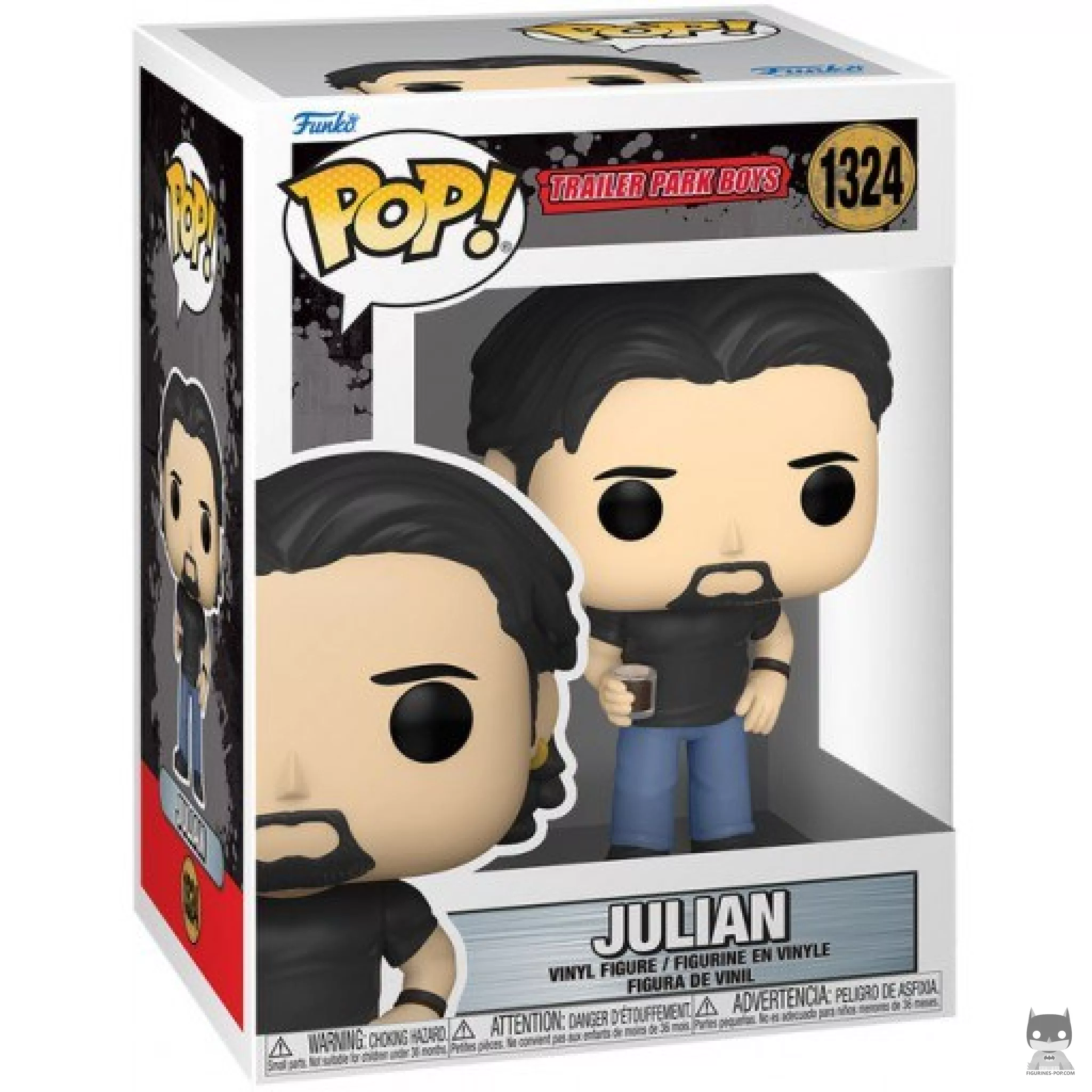 Julian Funko Pop! figure in its box