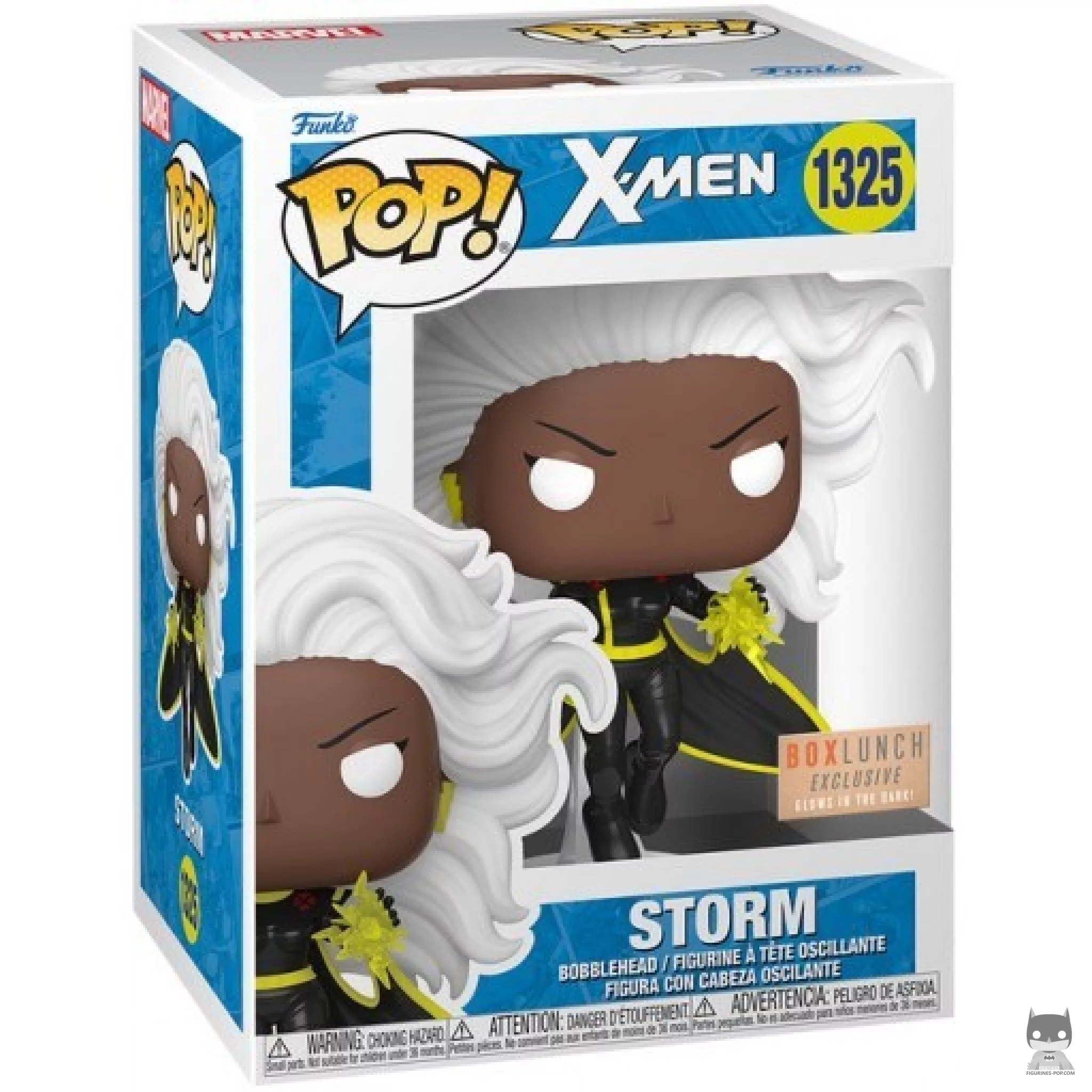 Storm (Glow in the Dark) Funko Pop! figure in its box
