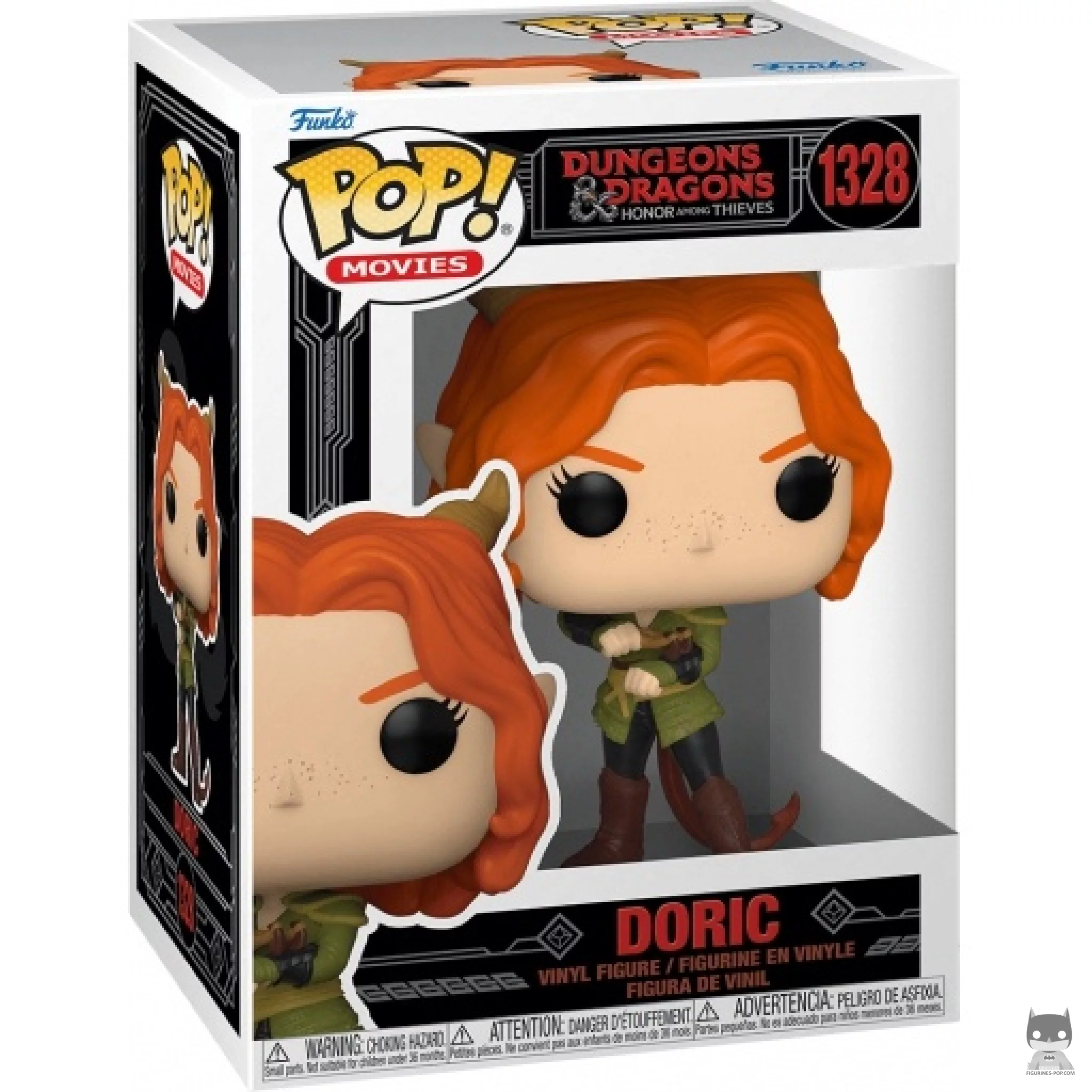 Doric Funko Pop! figure in its box