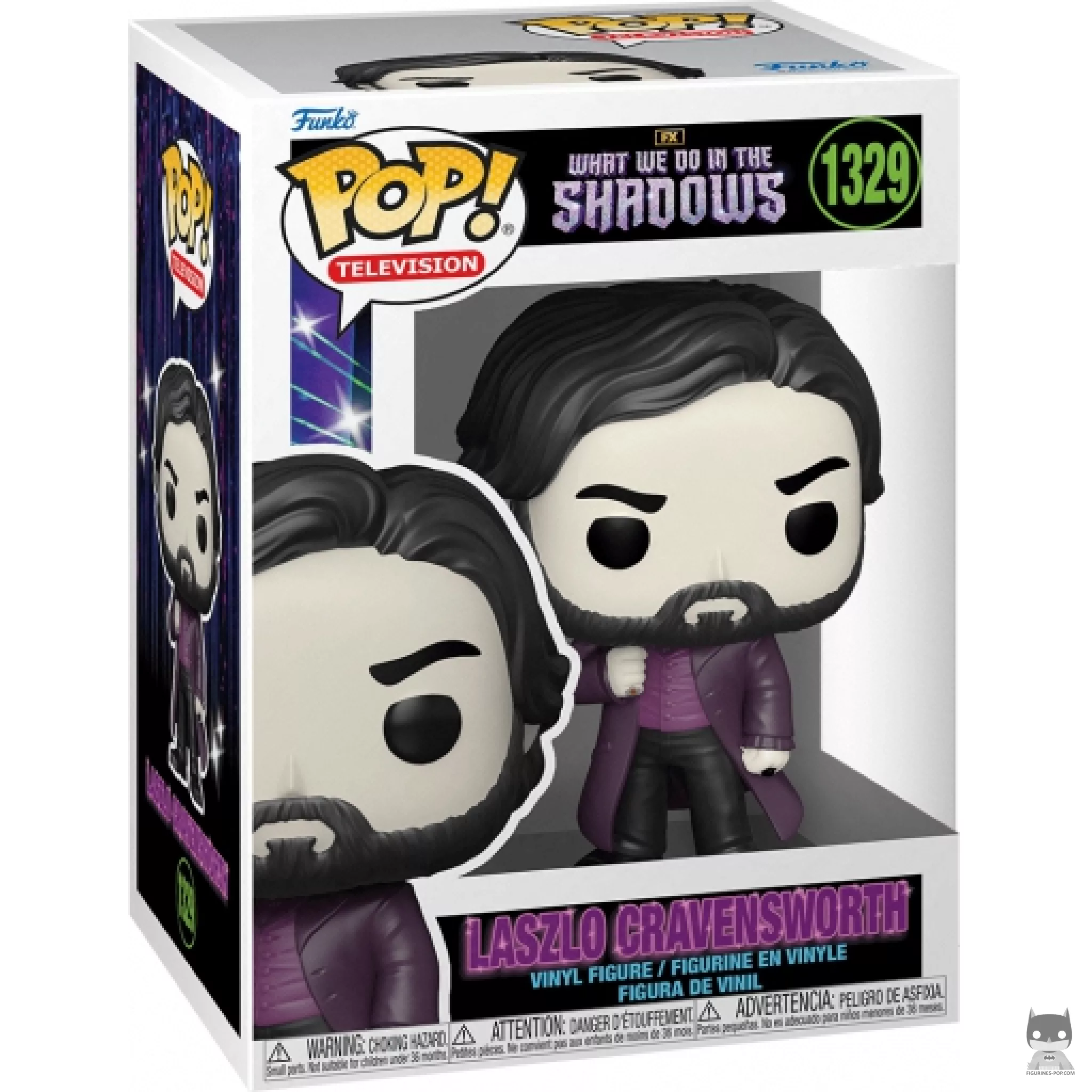 Laszlo Cravensworth Funko Pop! figure in its box