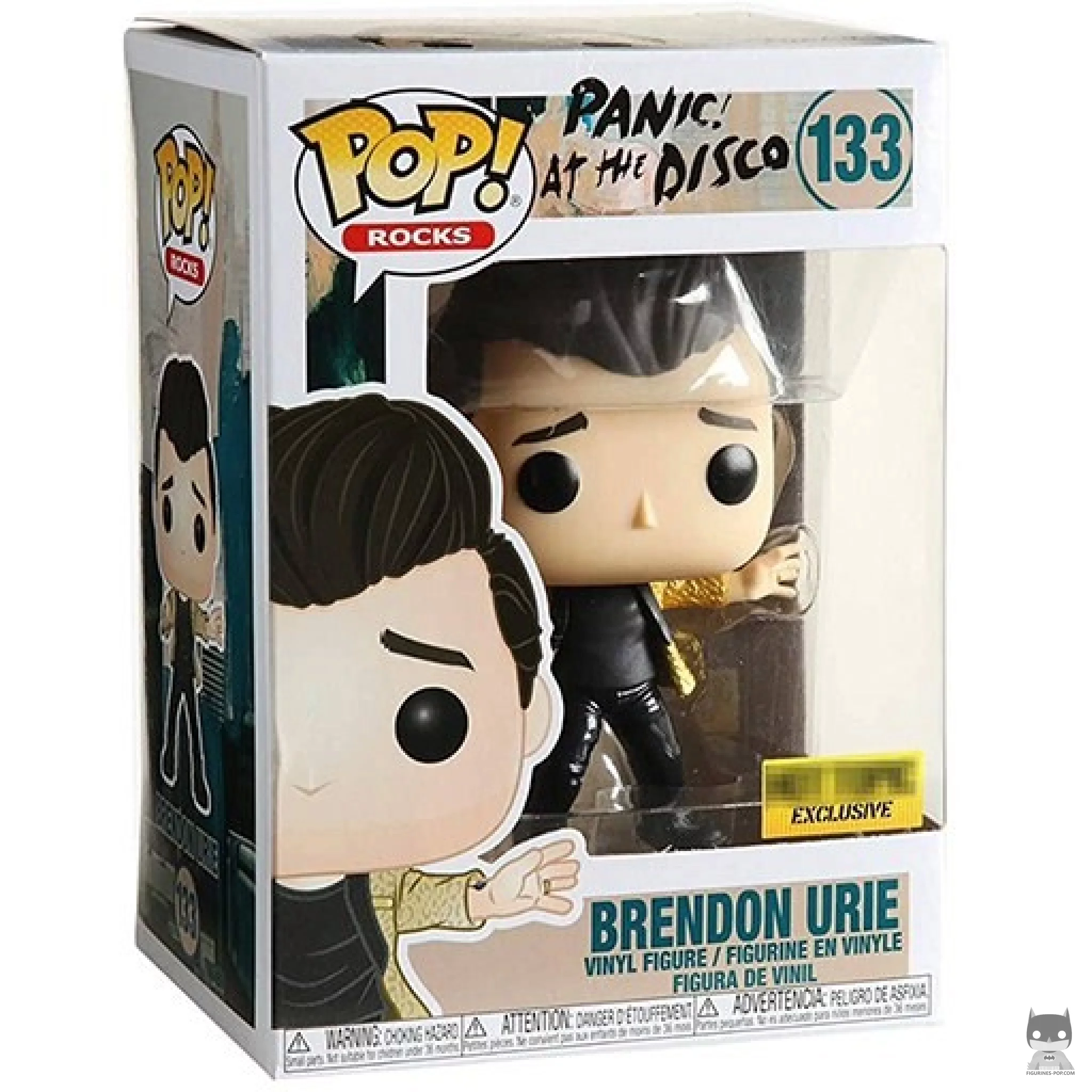 Brendon Urie Funko Pop! figure in its box