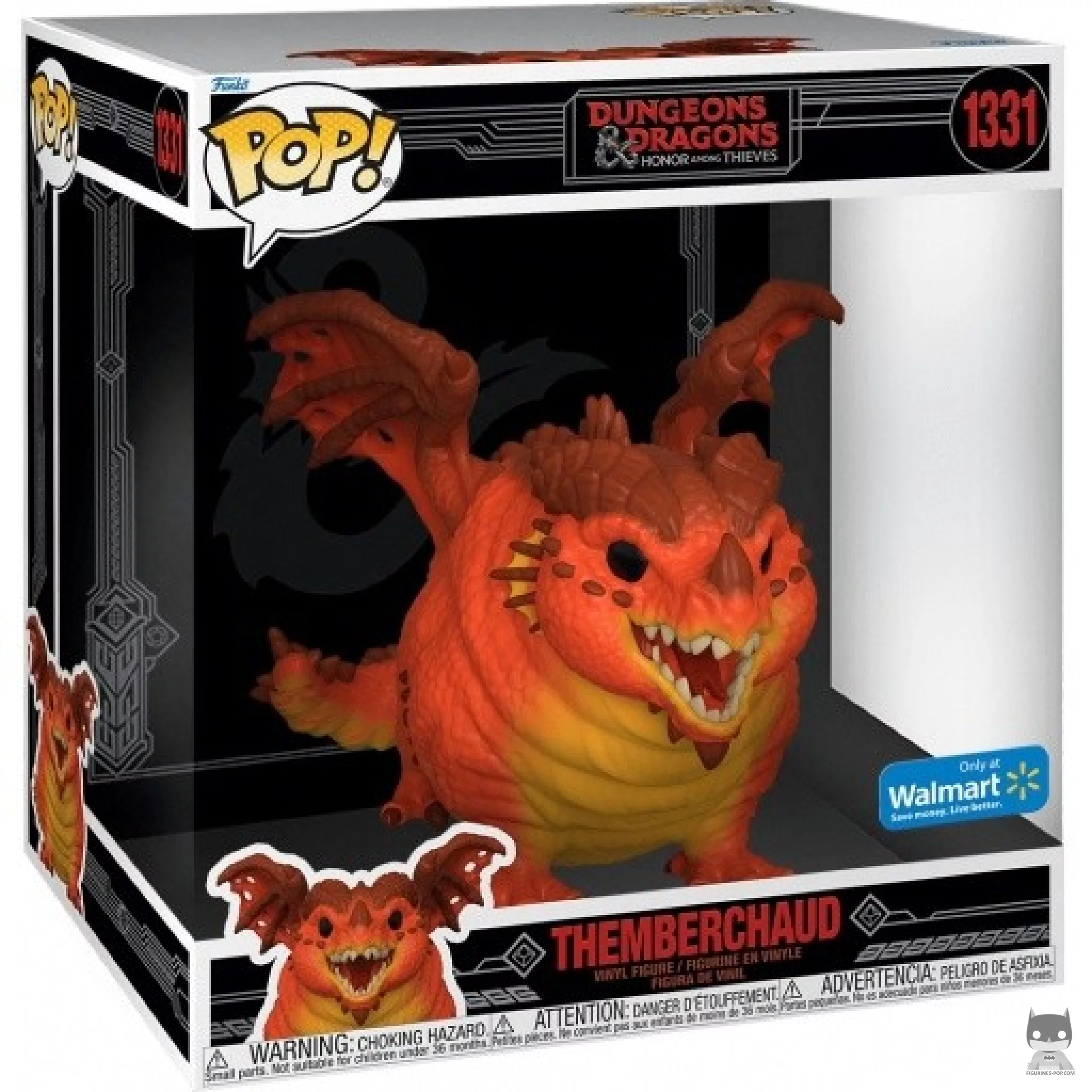 Themberchaud (Supersized) Funko Pop! figure in its box
