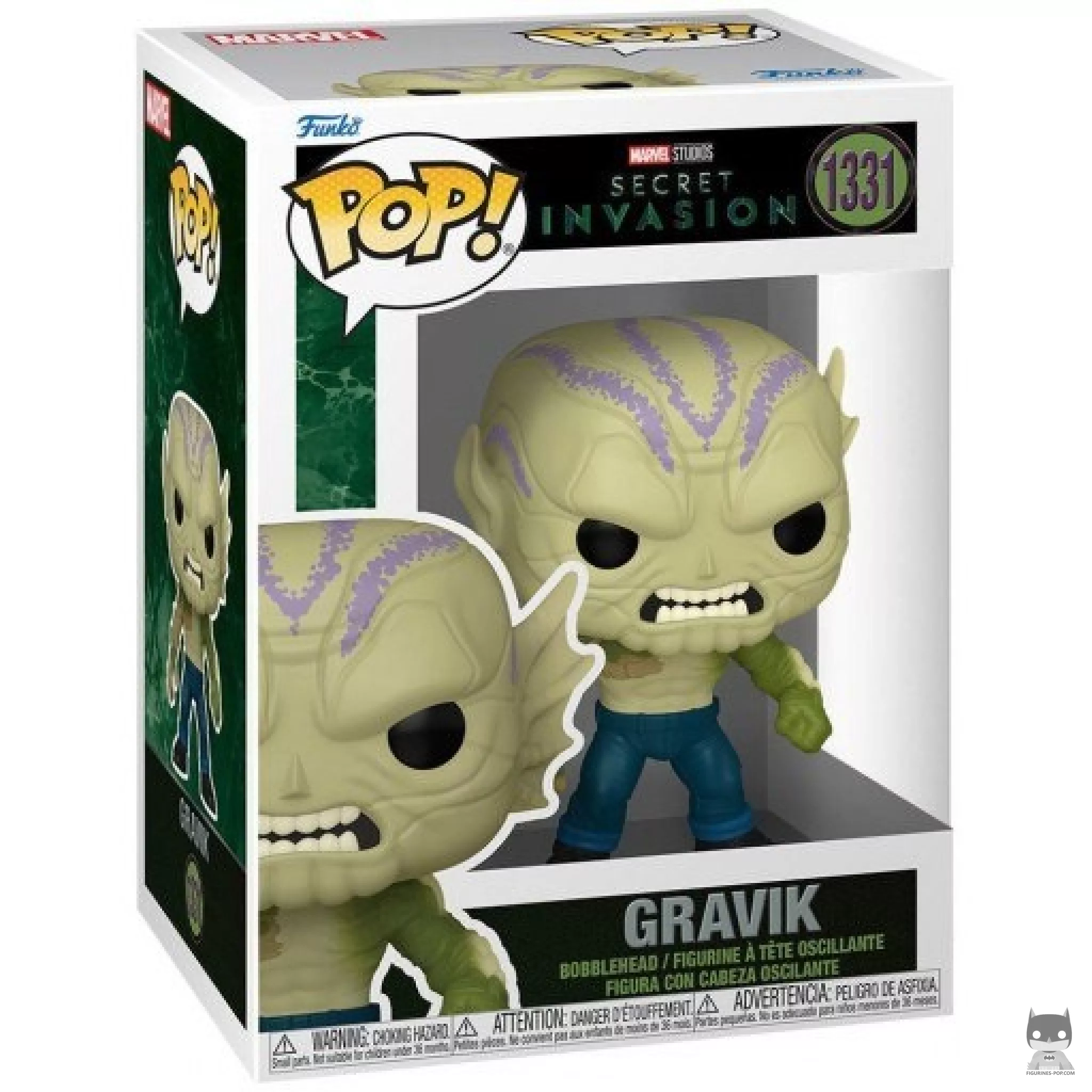 Gravik Funko Pop! figure in its box