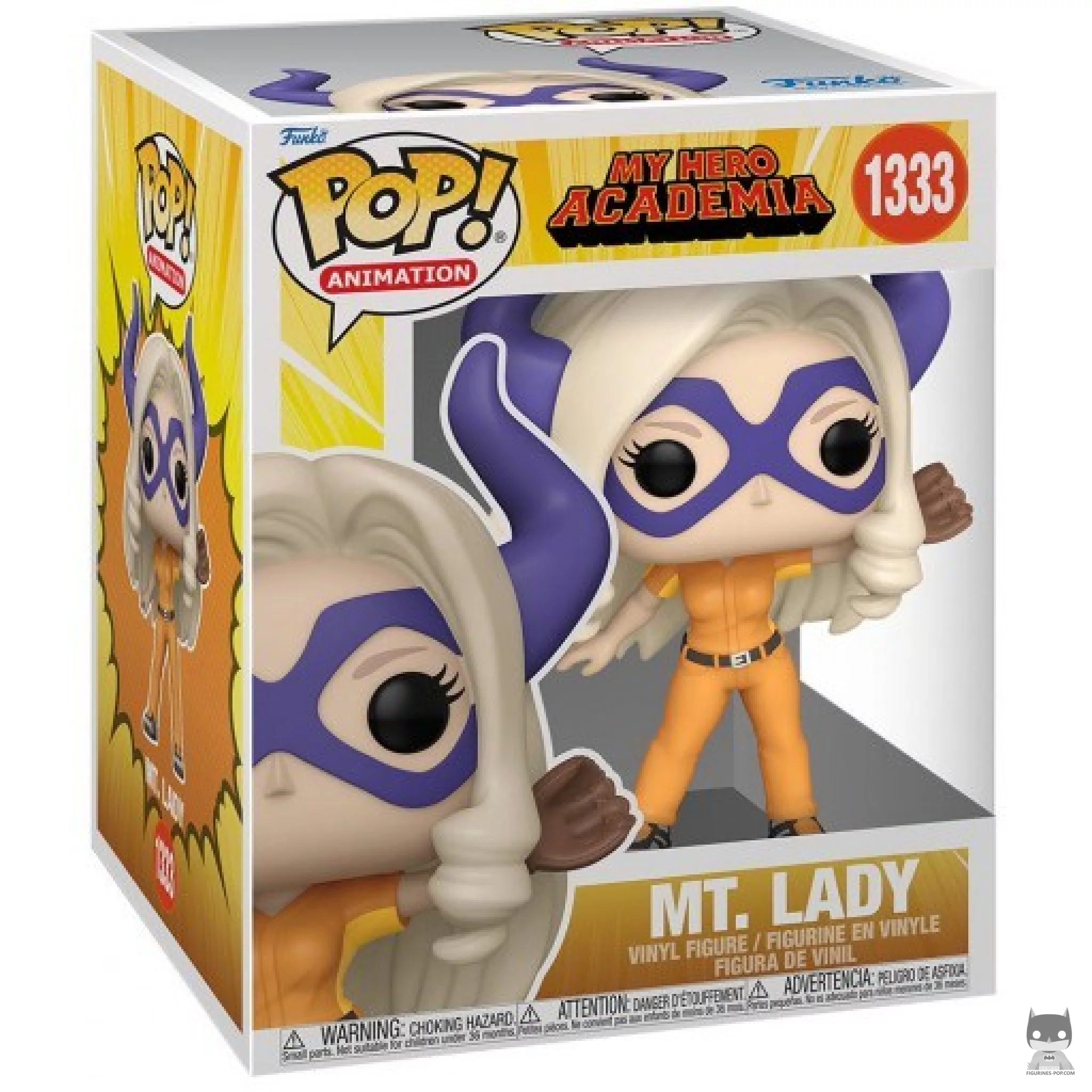 Mount Lady (Hero League Baseball) (Supersized) Funko Pop! figure in its box