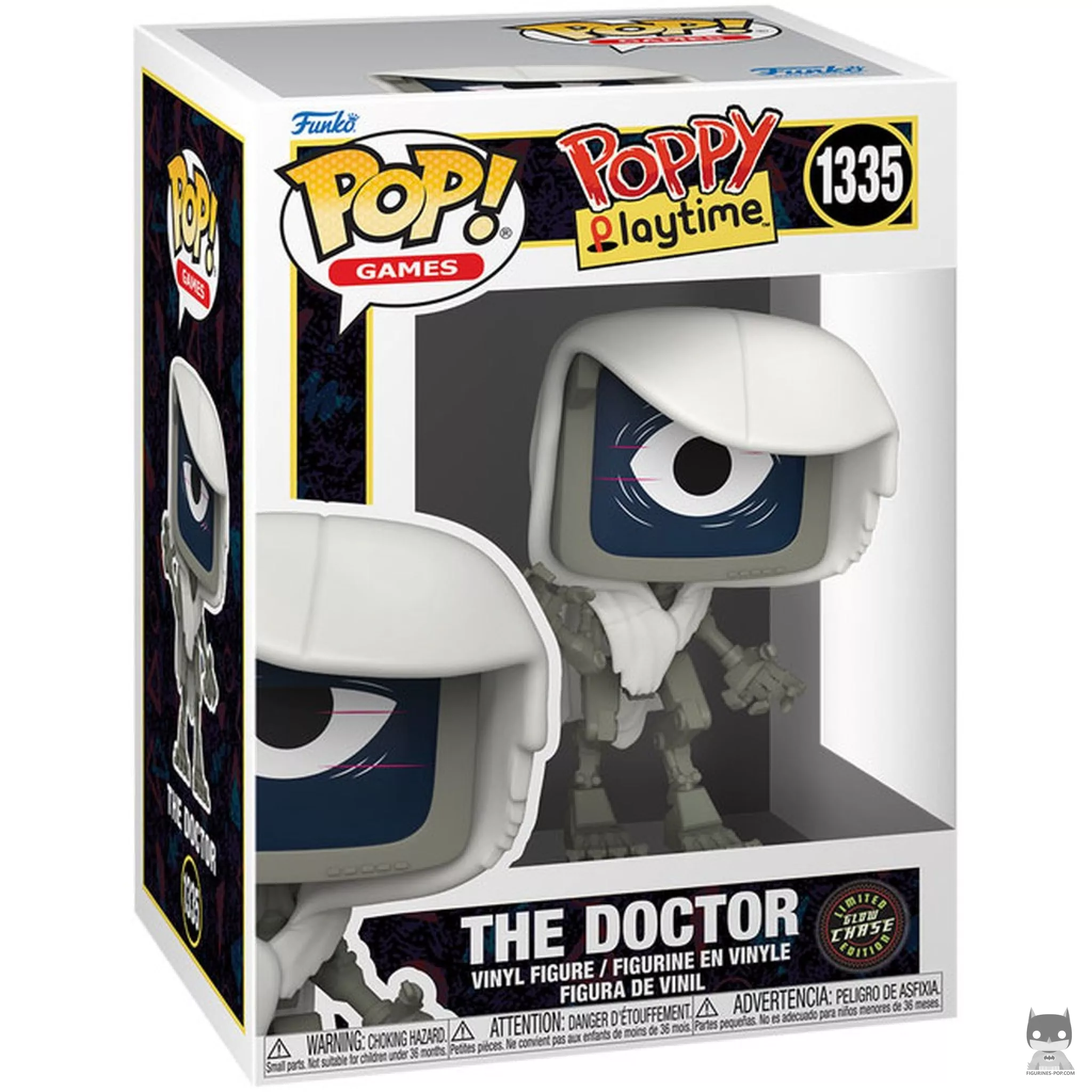 The Doctor (Chase & Glow in the Dark) Funko Pop! figure in its box