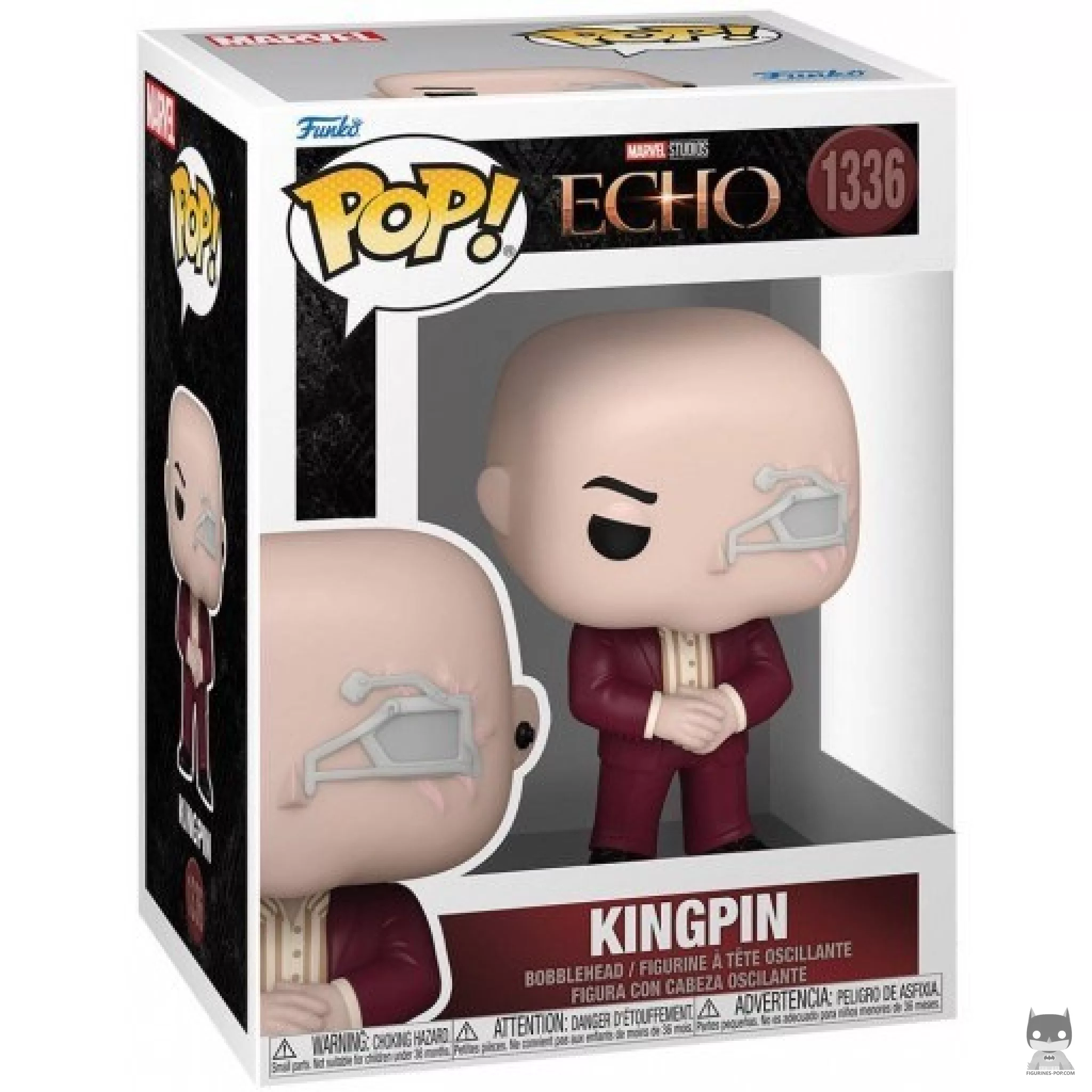 Kingpin Funko Pop! figure in its box