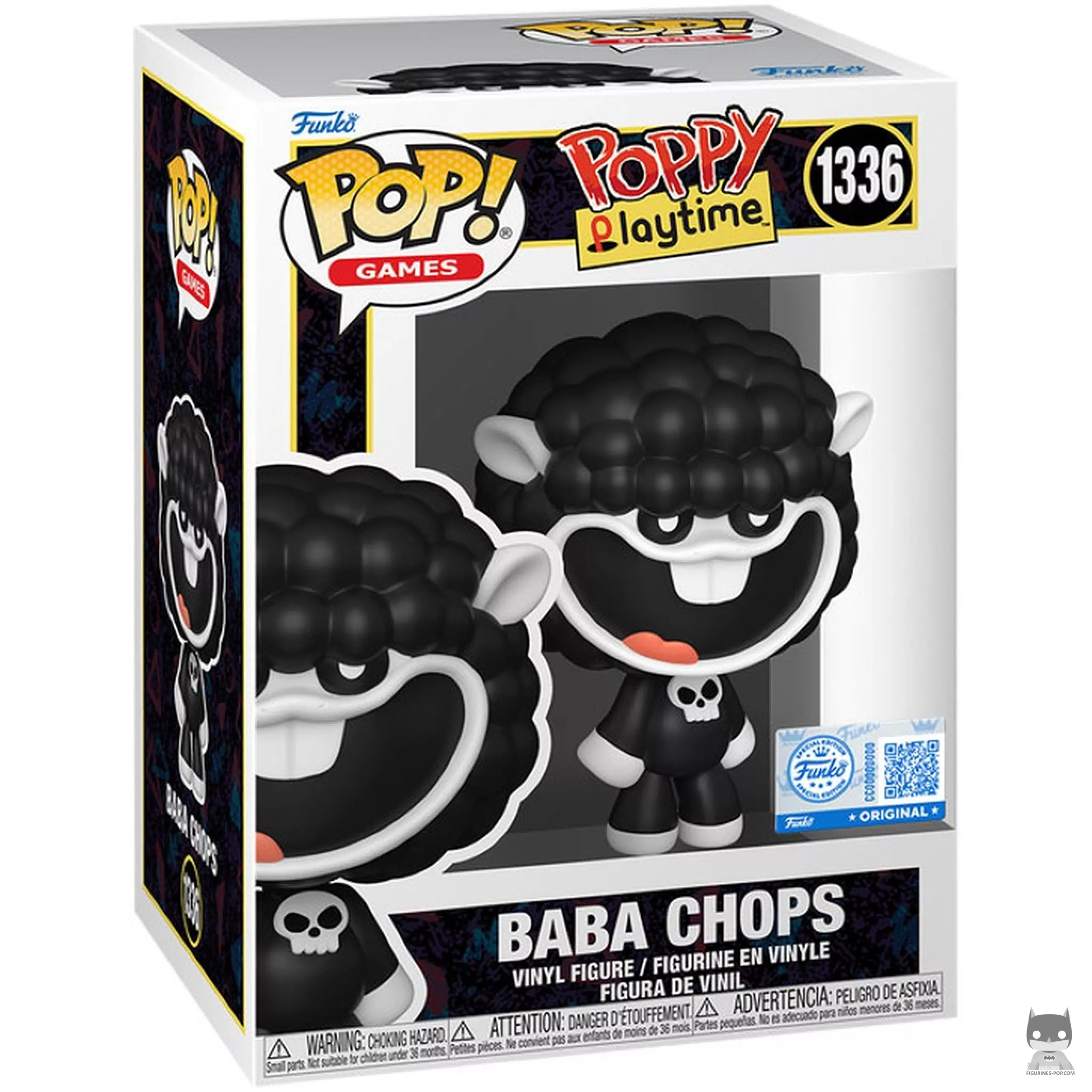 Baba Chops Funko Pop! figure in its box
