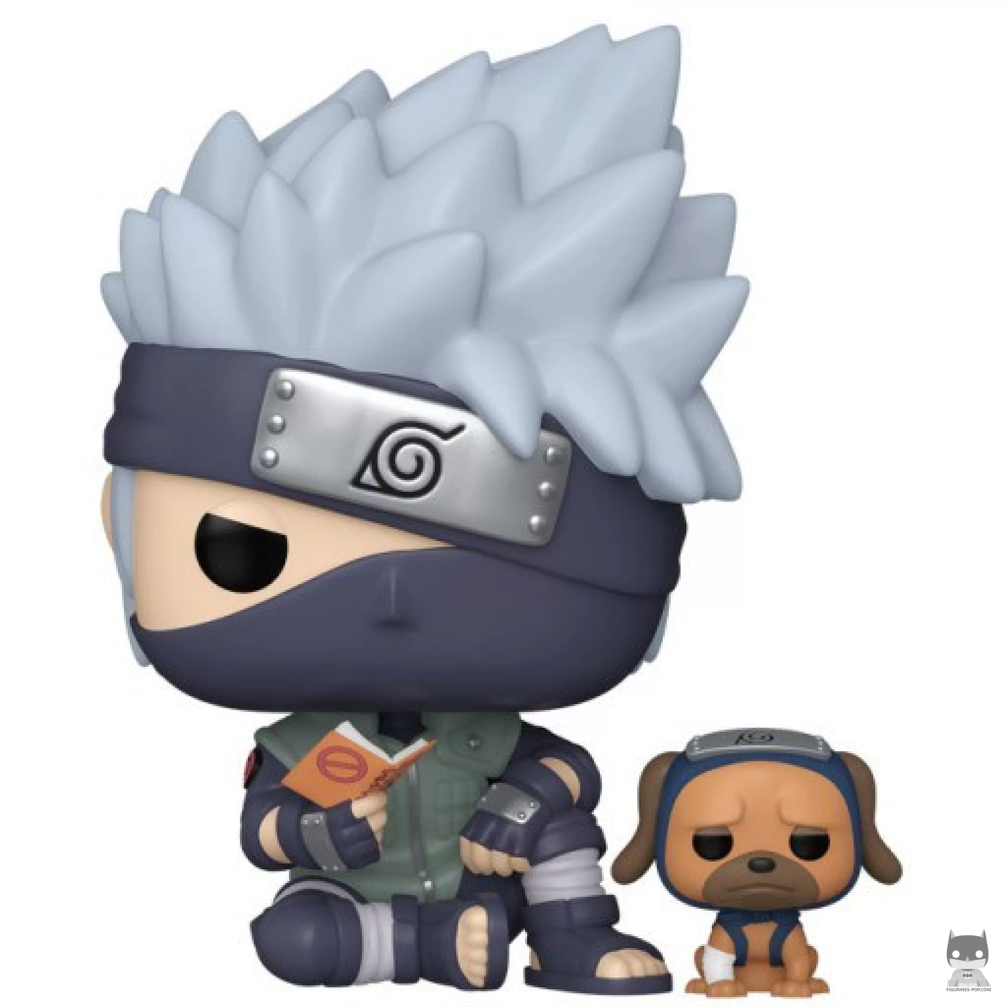 Kakashi Hatake with Pakkun Funko Pop! figure (Naruto Shippuden)