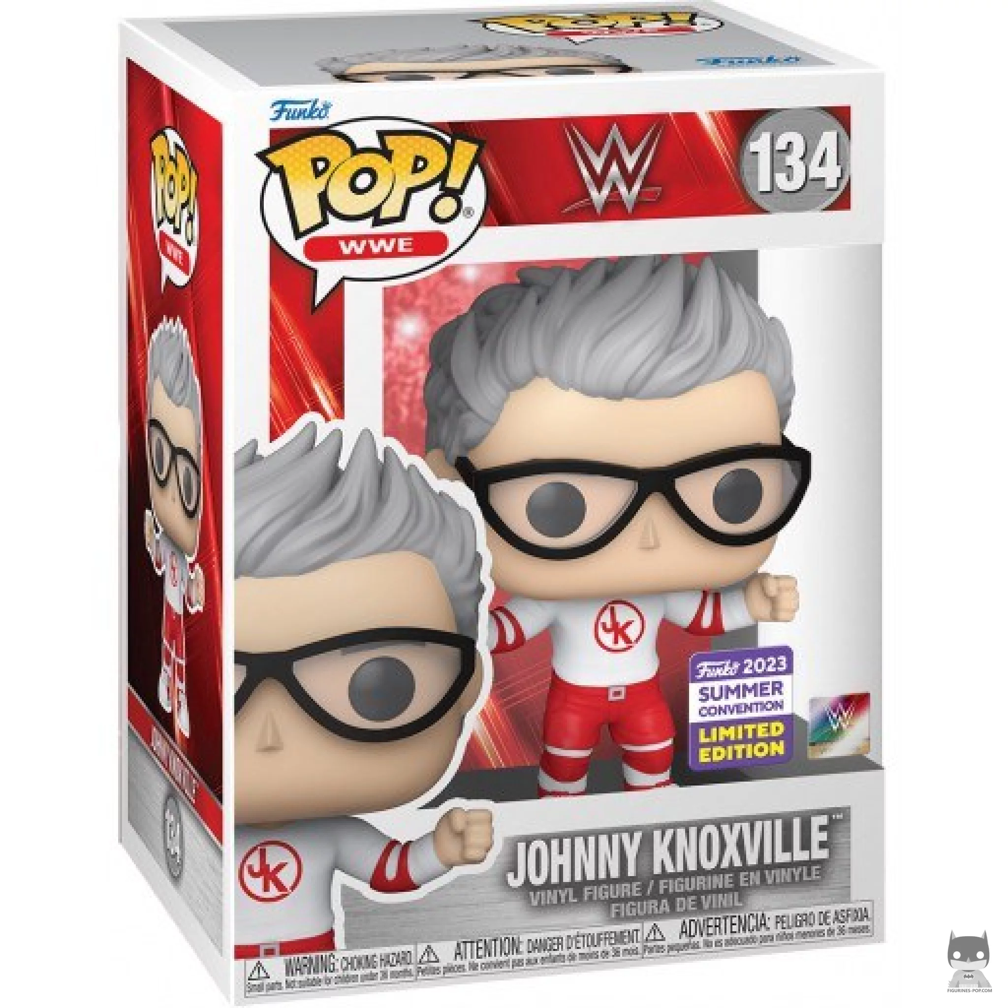 Johnny Knoxville Funko Pop! figure in its box