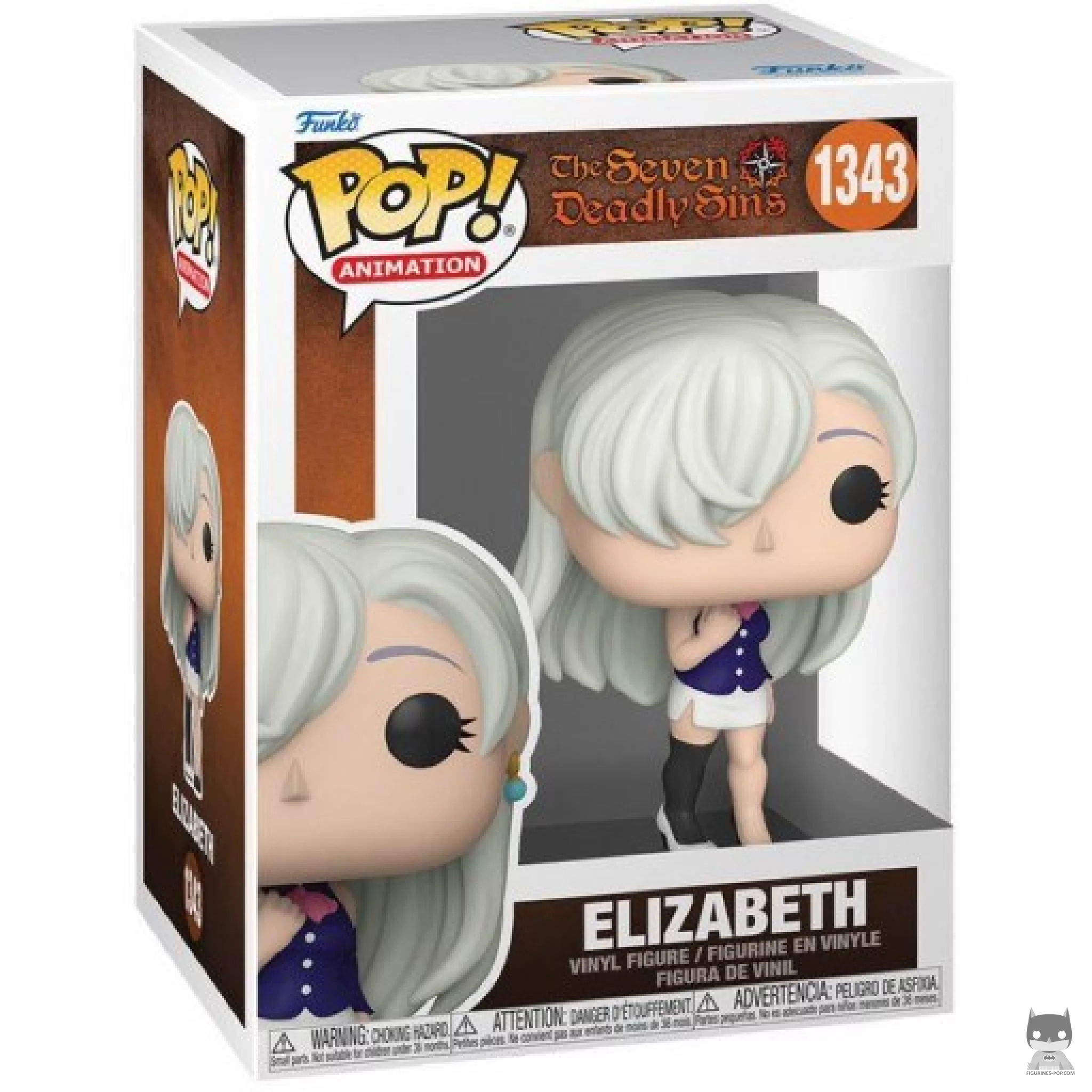 Elizabeth Funko Pop! figure in its box