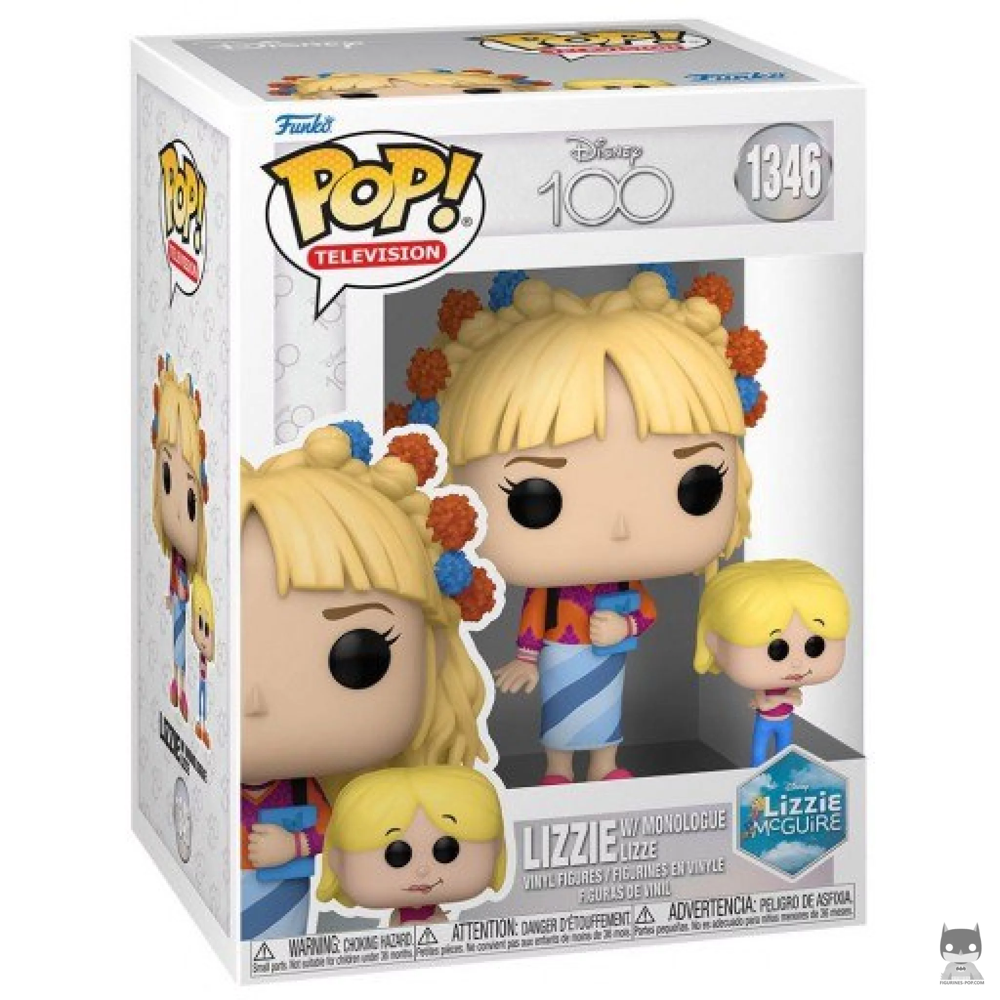 Lizzie with Monologue Lizzie Funko Pop! figure in its box
