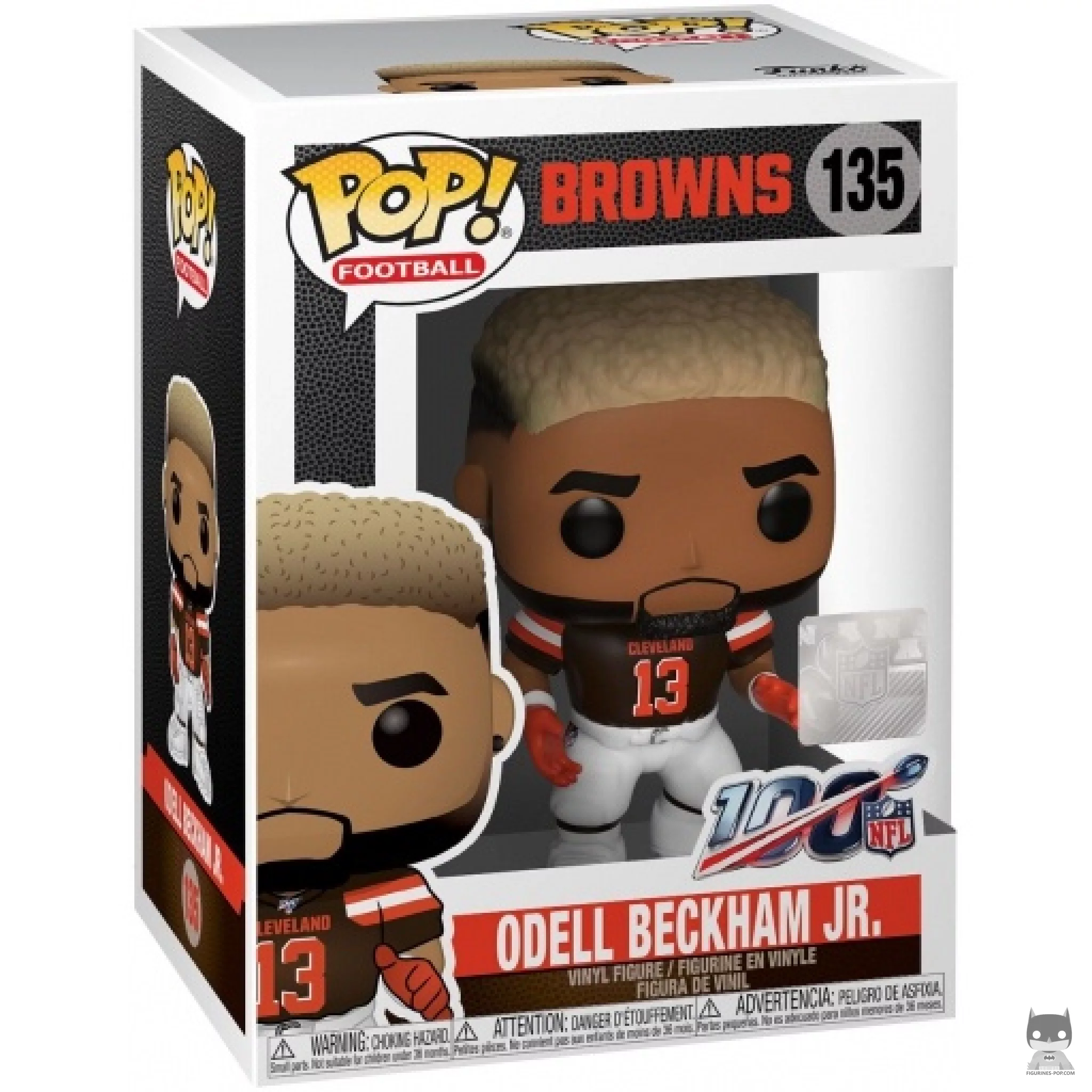 Odell Beckham Jr. Funko Pop! figure in its box