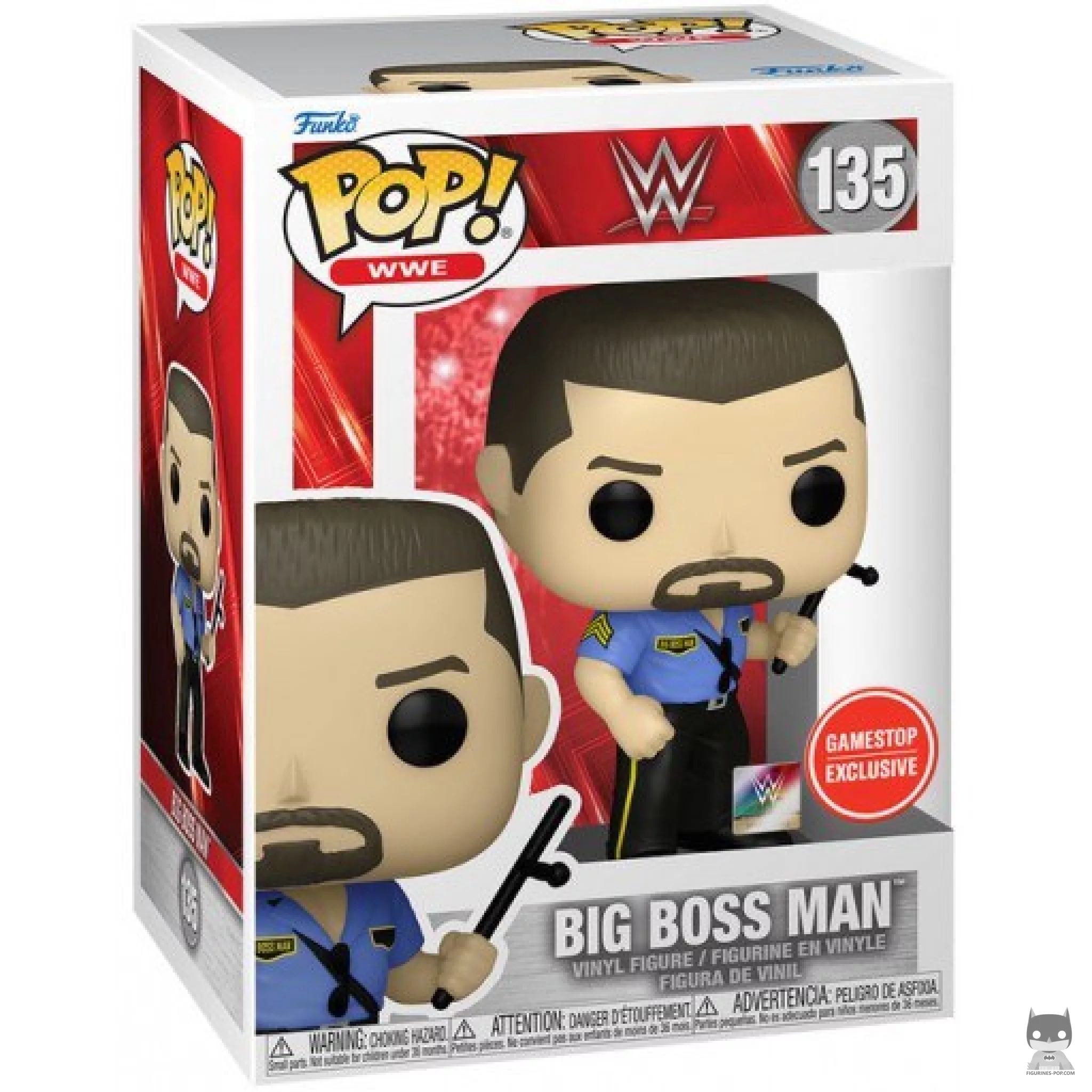 Big Boss Man Funko Pop! figure in its box