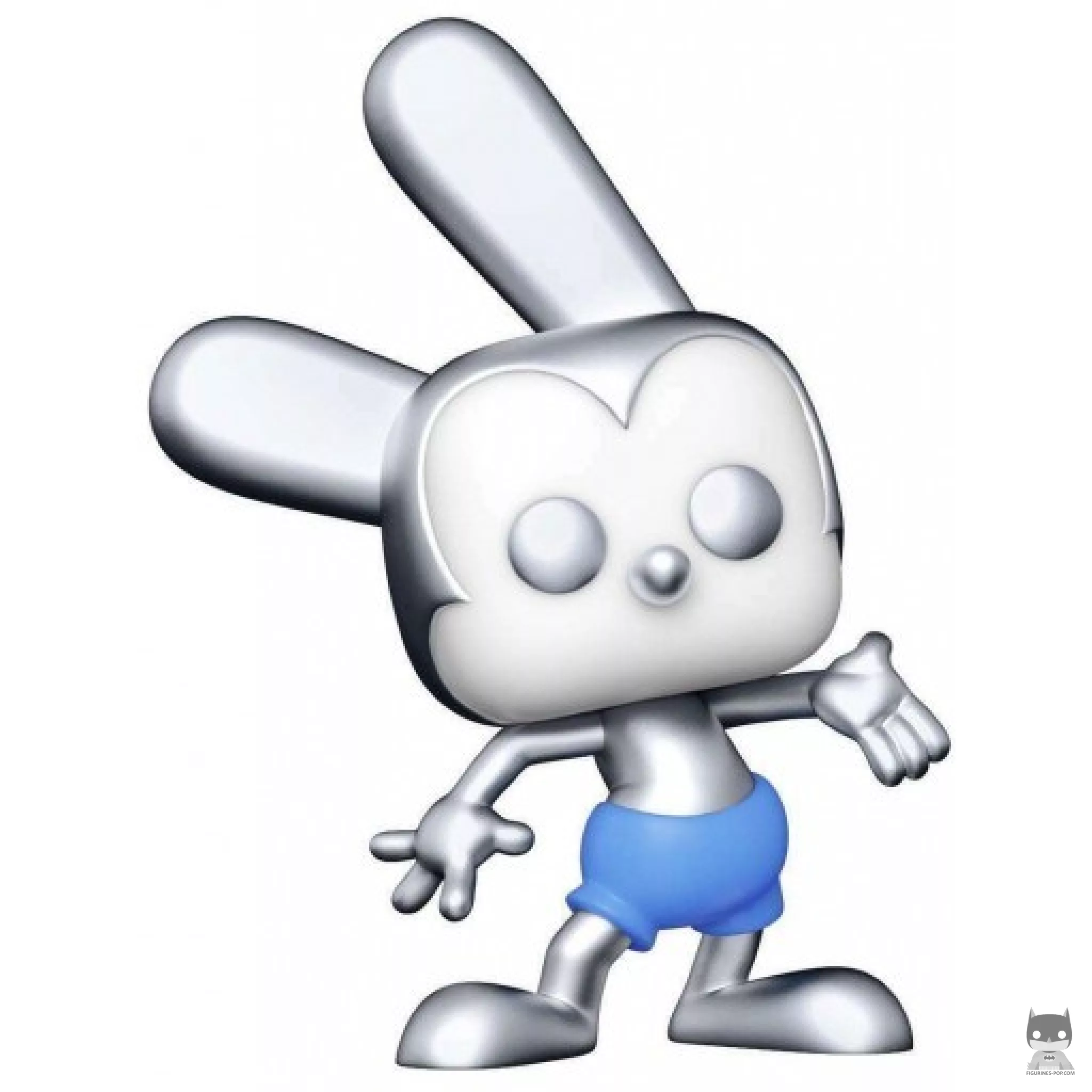 Oswald The Lucky Rabbit (Silver) Funko Pop! figure (Disney 100)
