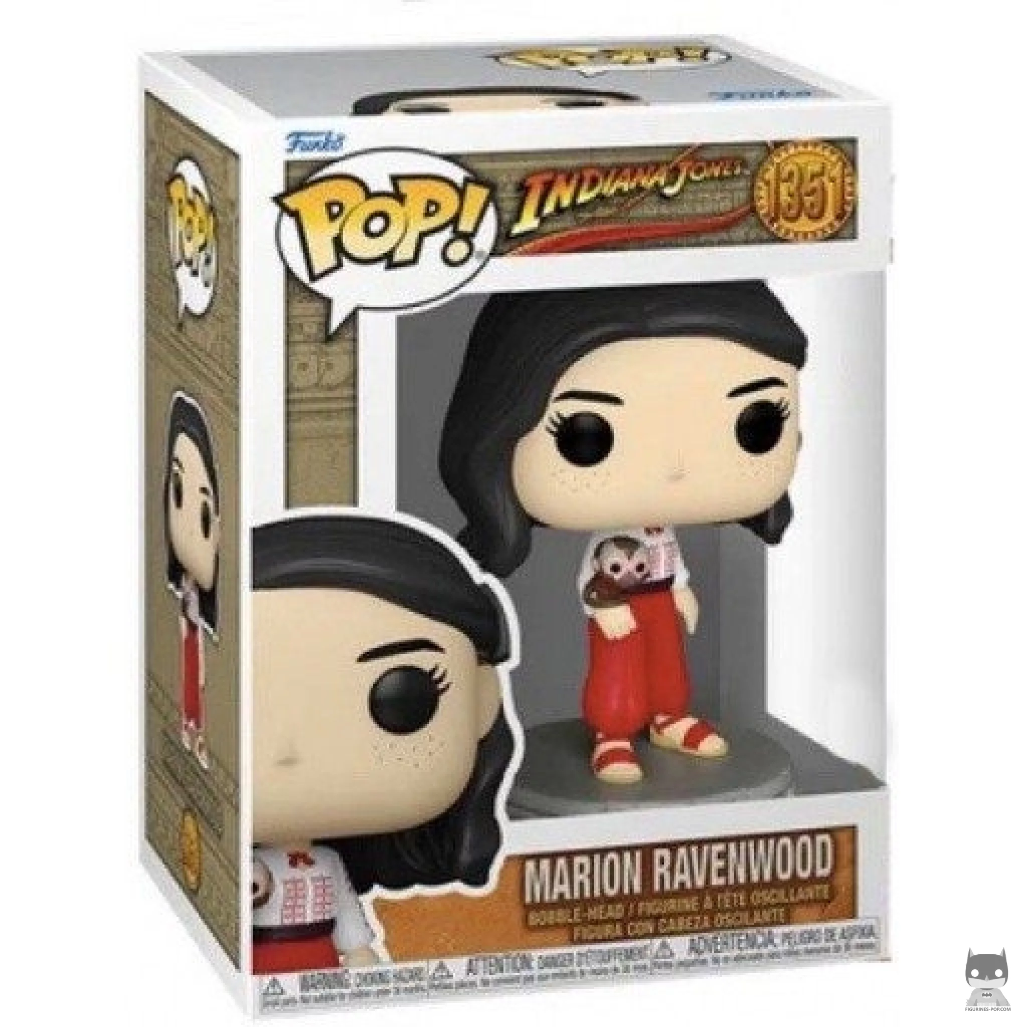 Marion Ravenwood Funko Pop! figure in its box