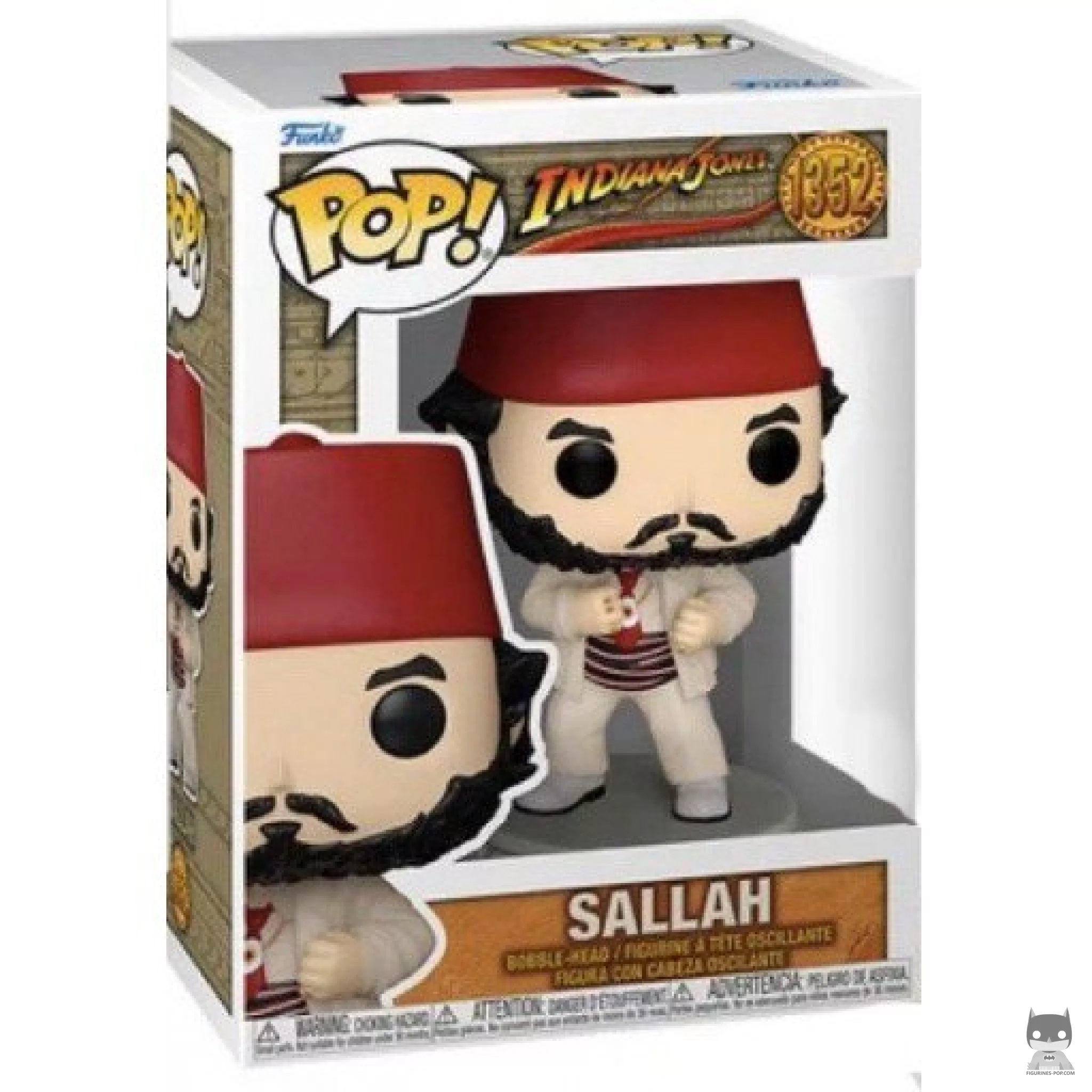 Sallah Funko Pop! figure in its box