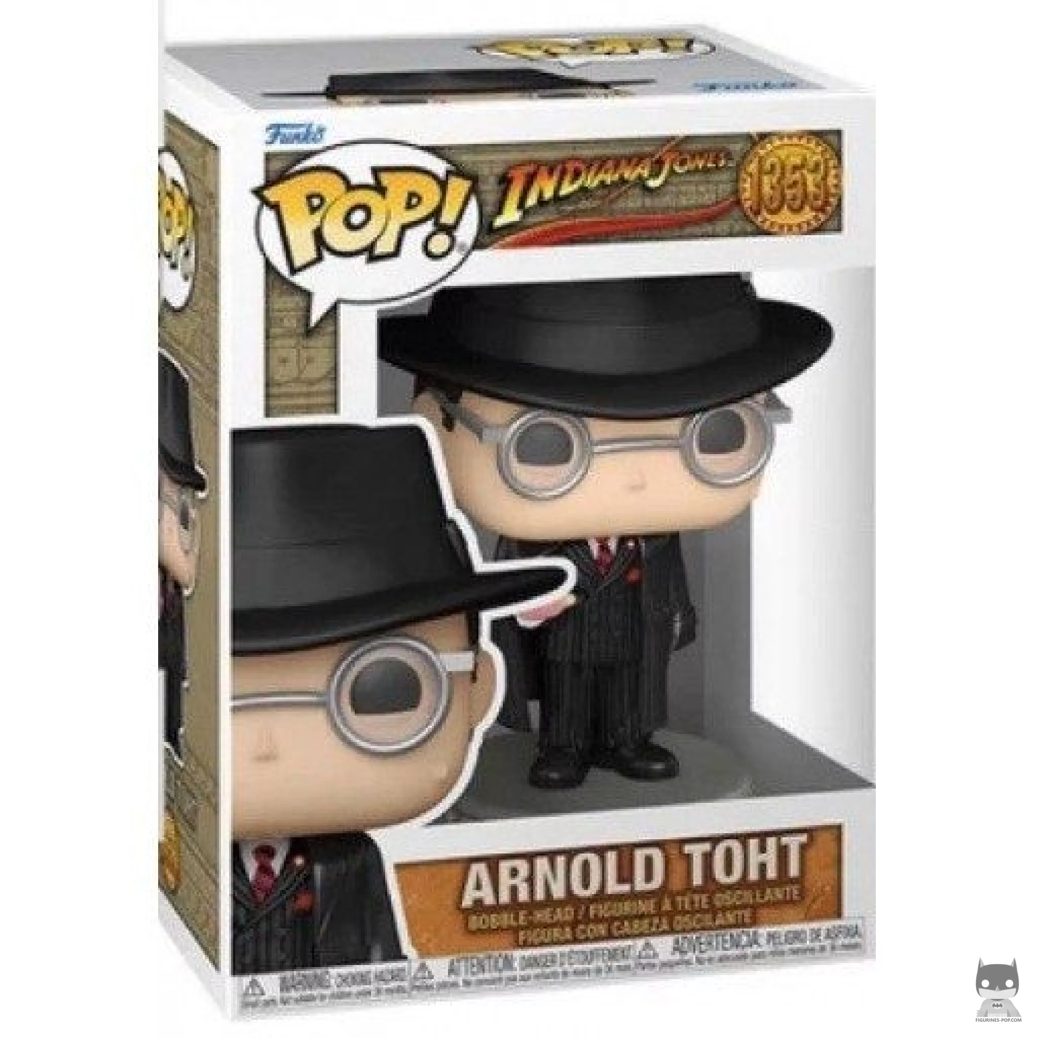 Arnold Toht Funko Pop! figure in its box