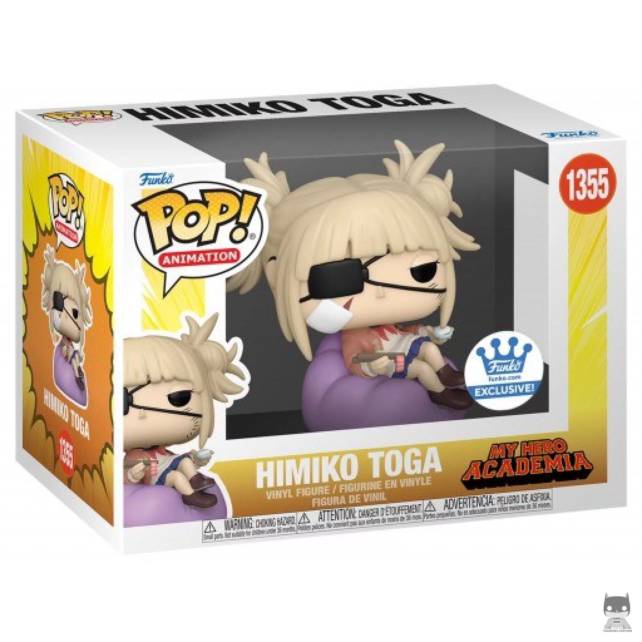 Himiko Toga Funko Pop! figure in its box