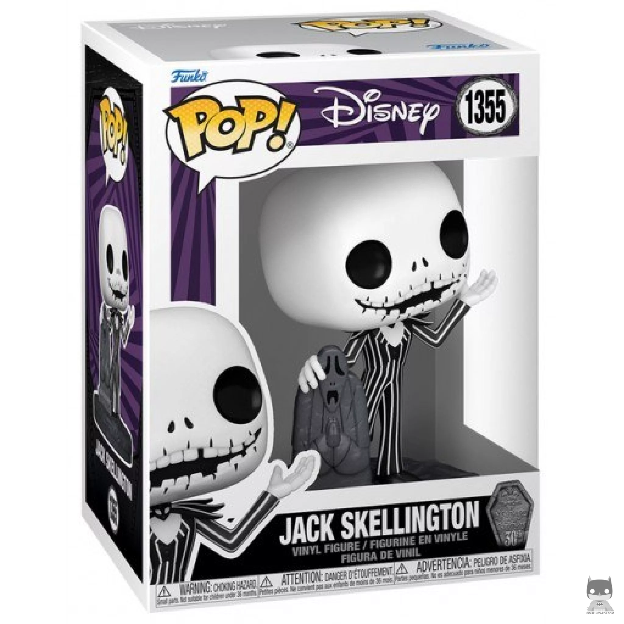 Jack Skellington Funko Pop! figure in its box