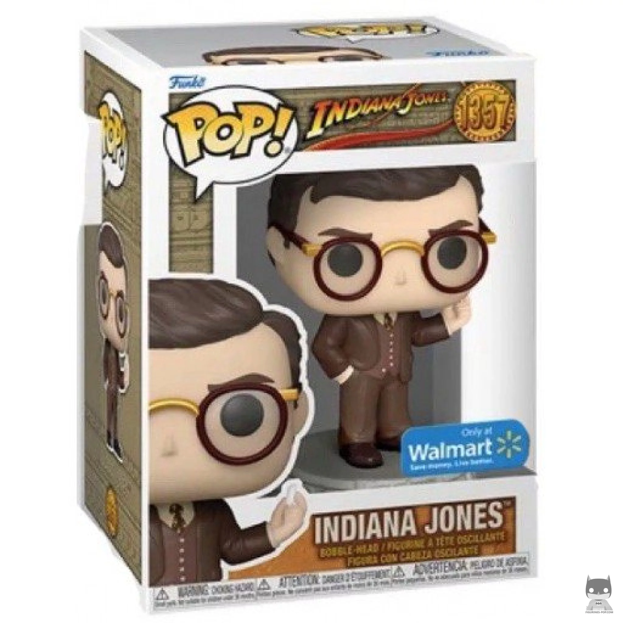 Indiana Jones Professor Funko Pop! figure in its box