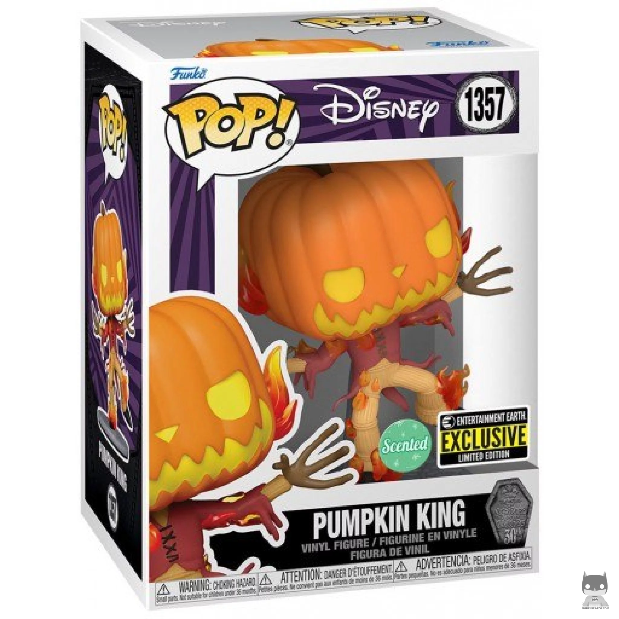 Pumpkin King (Scented) Funko Pop! figure in its box