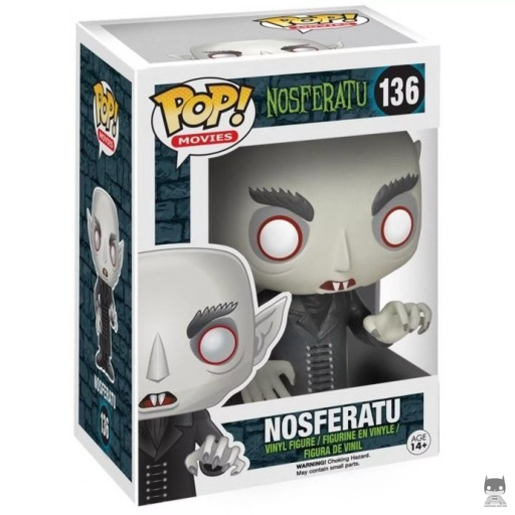 Nosferatu Funko Pop! figure in its box