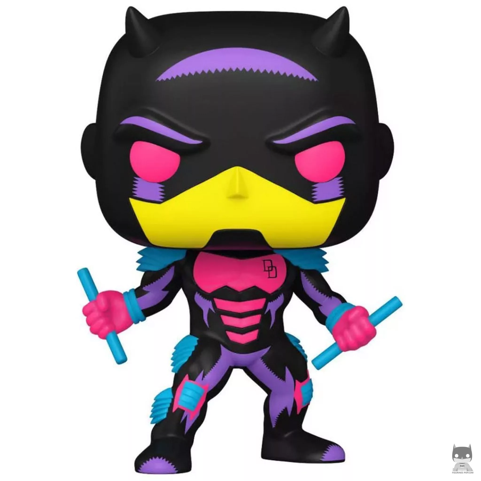 Daredevil (Fall From Grace) (Black Light) Funko Pop! figure (Marvel Comics)